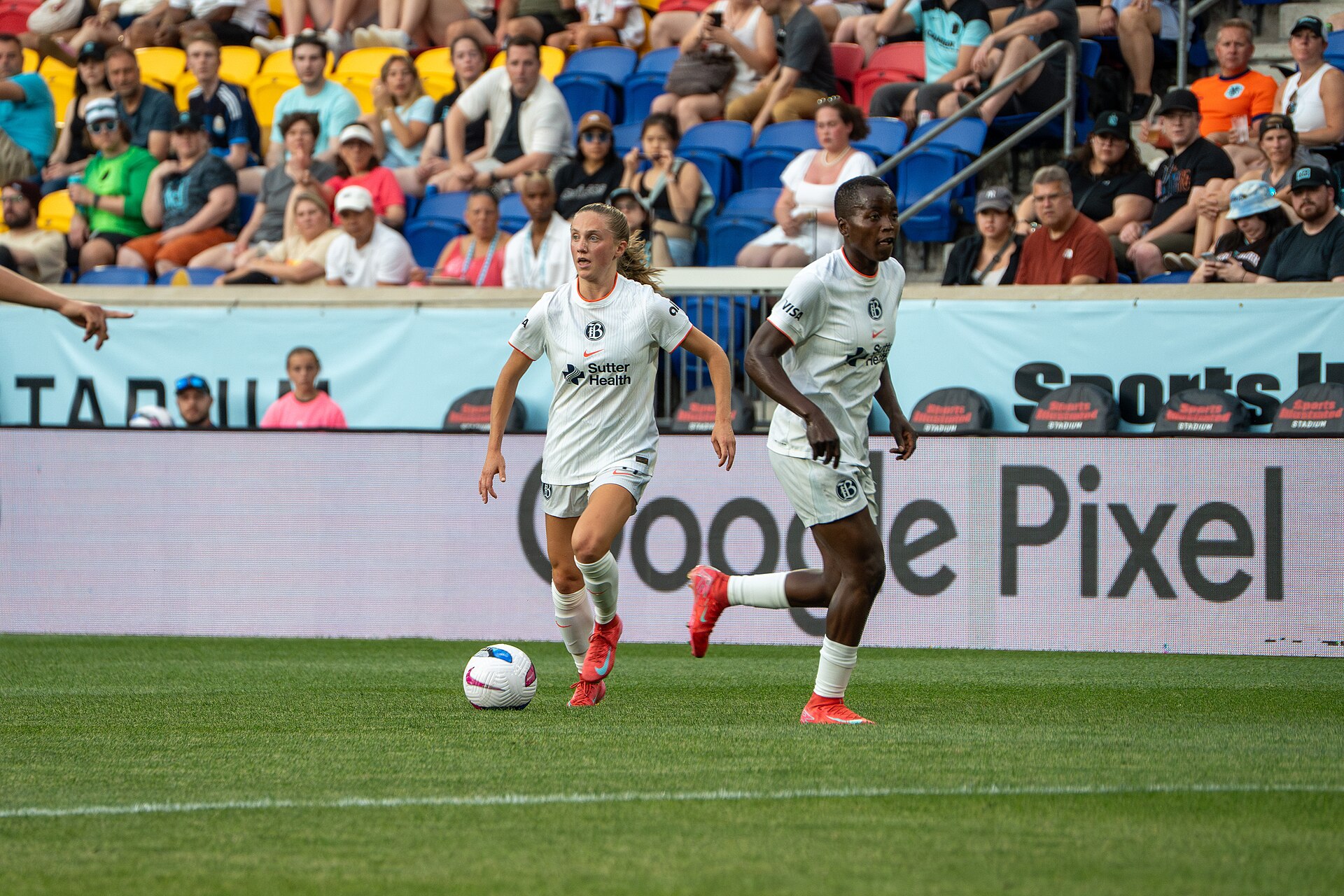 Hannah Bebar during Gotham FC vs Bay FC on 6.21.25