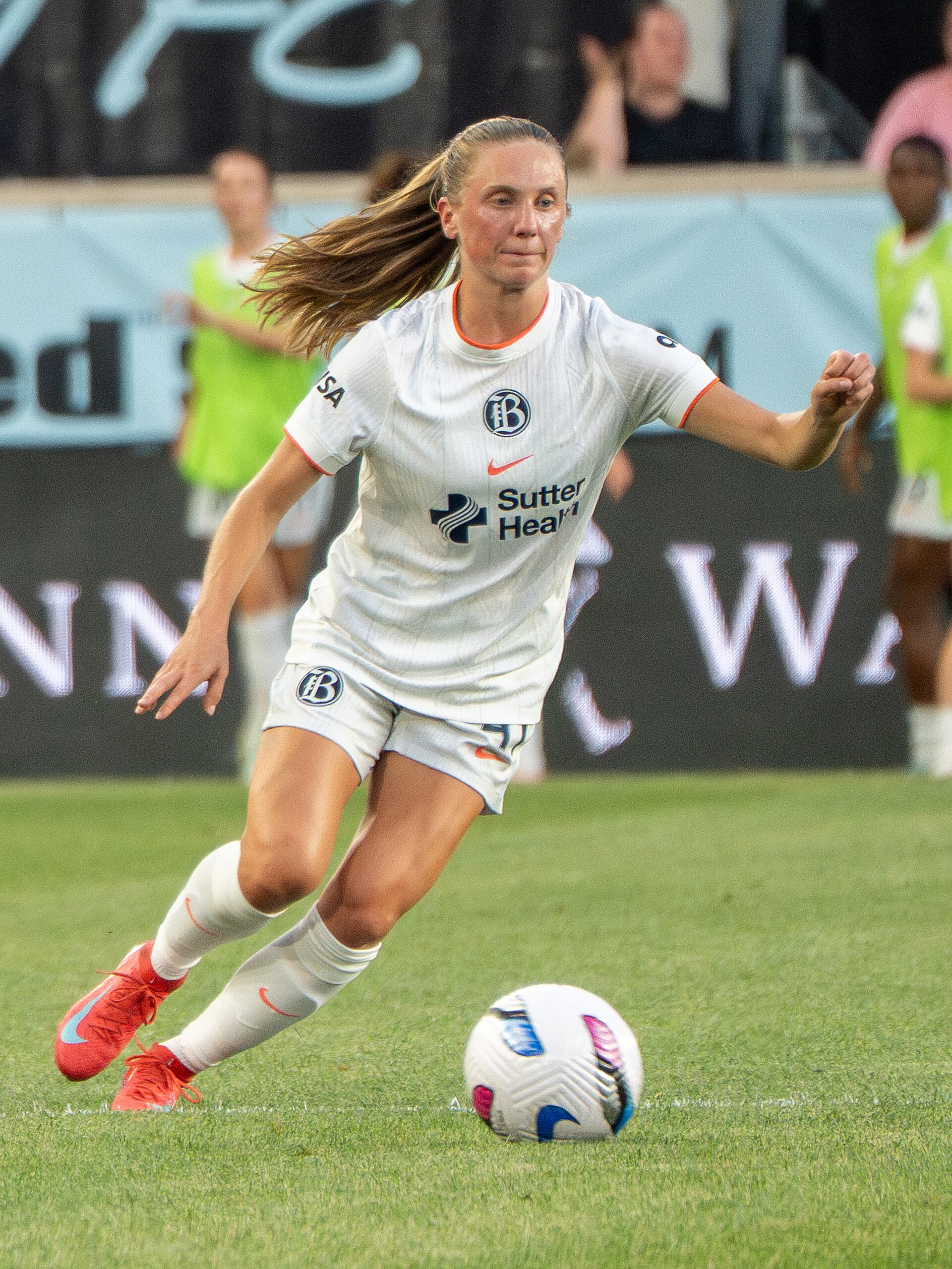 Hannah Bebar during Gotham FC vs Bay FC on 6.21.25