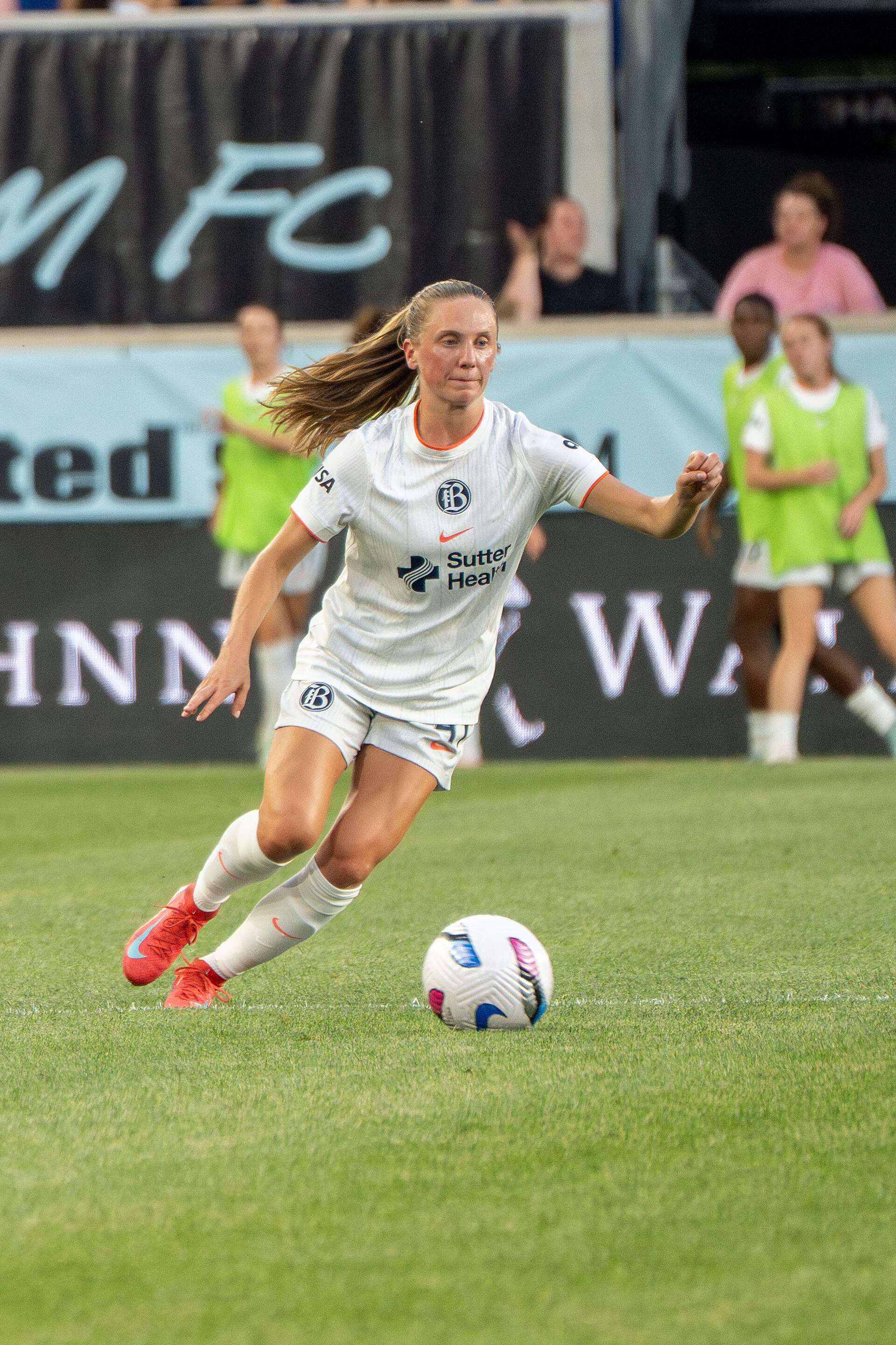 Hannah Bebar during Gotham FC vs Bay FC on 6.21.25