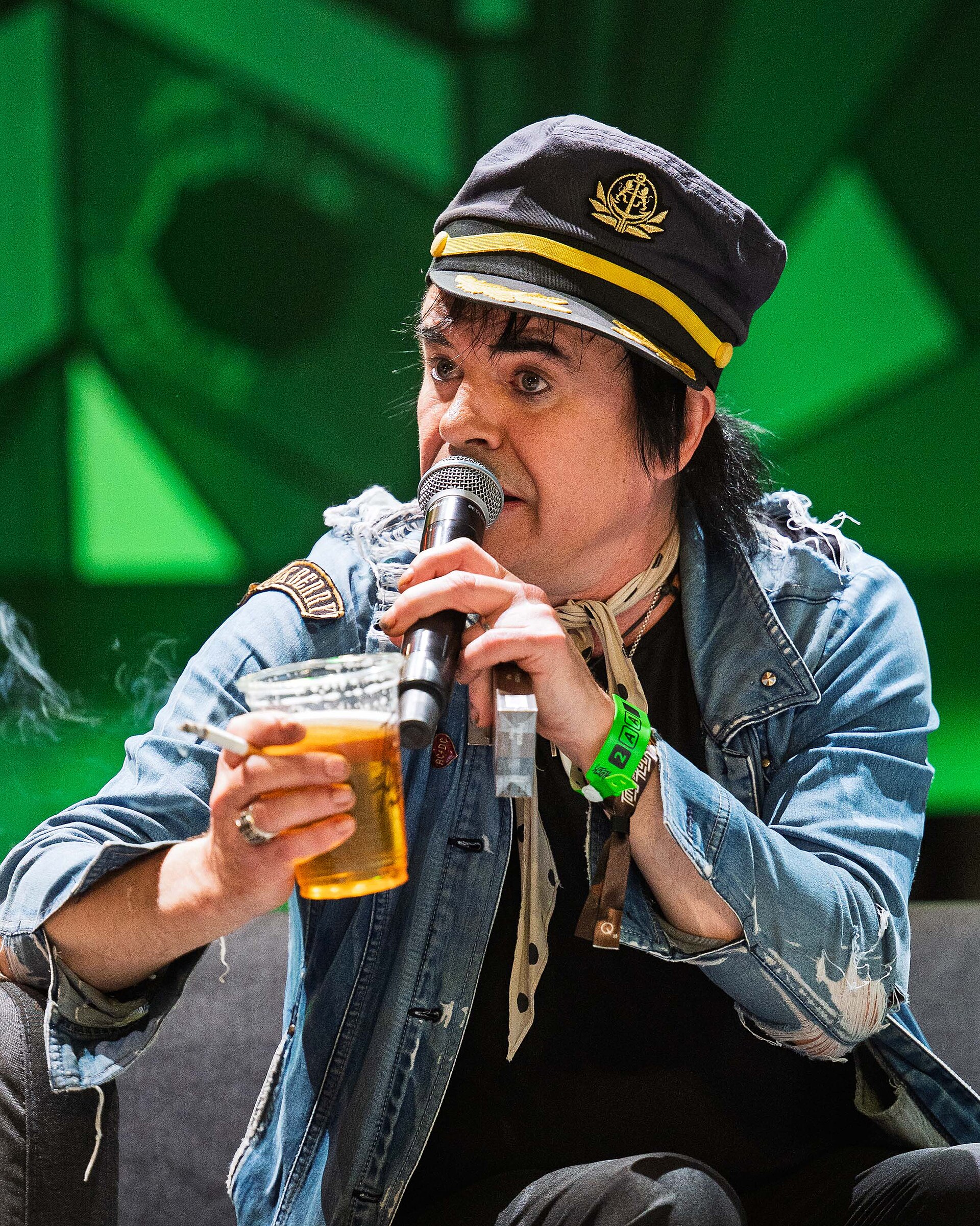 Hans Petter Baarli interviewed by Tarjei Strøm at Tons of Rock, Oslo, Norway, 2025