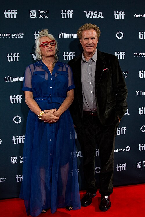 Harper Steele and Will Ferrell at the 2024 Toronto International Film Festival (TIFF) for the movie Will & Harper.
