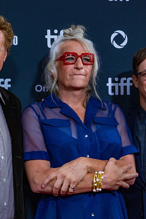 Harper Steele, writer, at the 2024 Toronto International Film Festival (TIFF) for the movie Will & Harper.