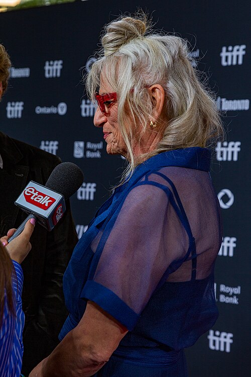 Harper Steele, writer, at the 2024 Toronto International Film Festival (TIFF) for the movie Will & Harper.