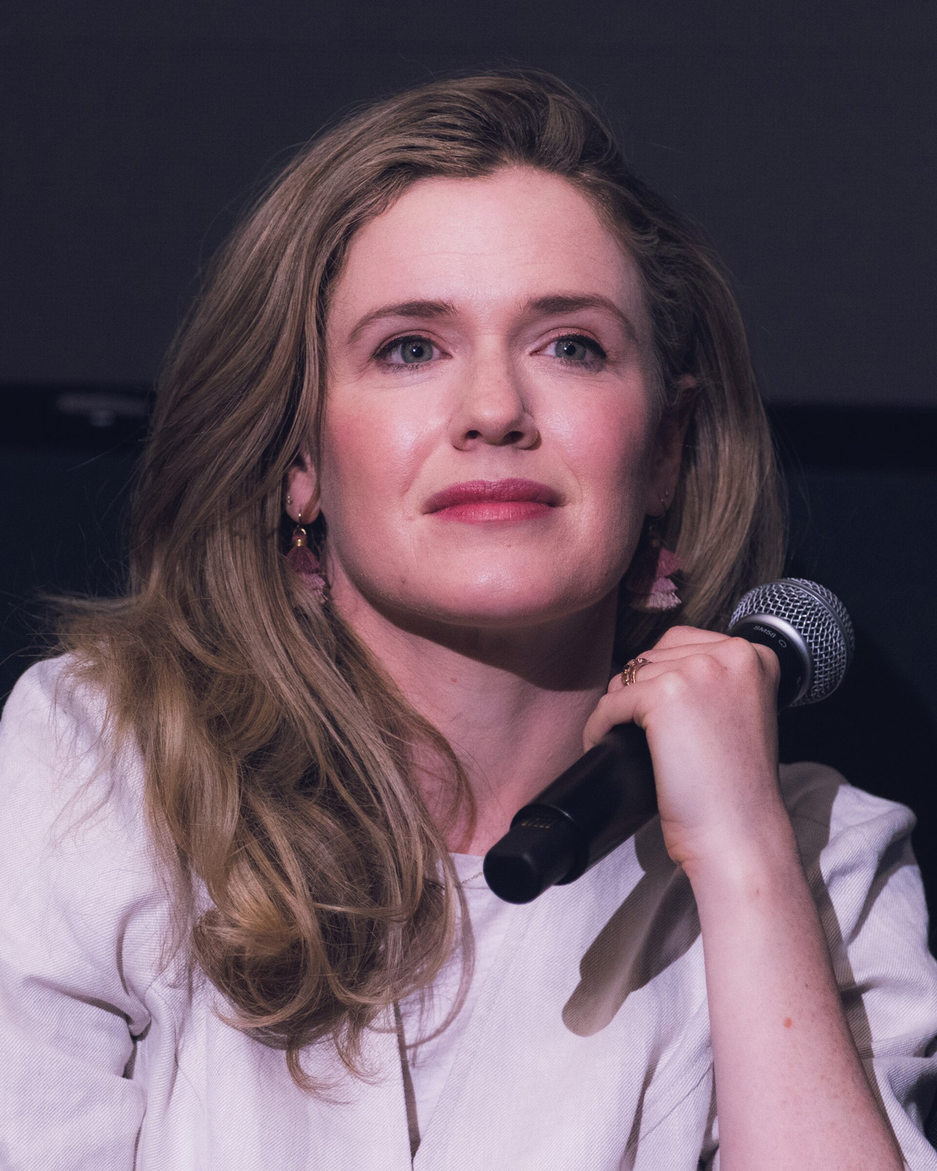 Harriet Dyer at an advanced screening and Q&A for DMV in Culver City, California.