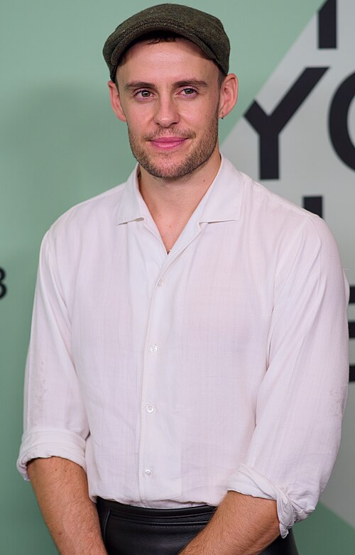 Harry Lighton, director, at the 63rd New York Film Festival for his film Pillion