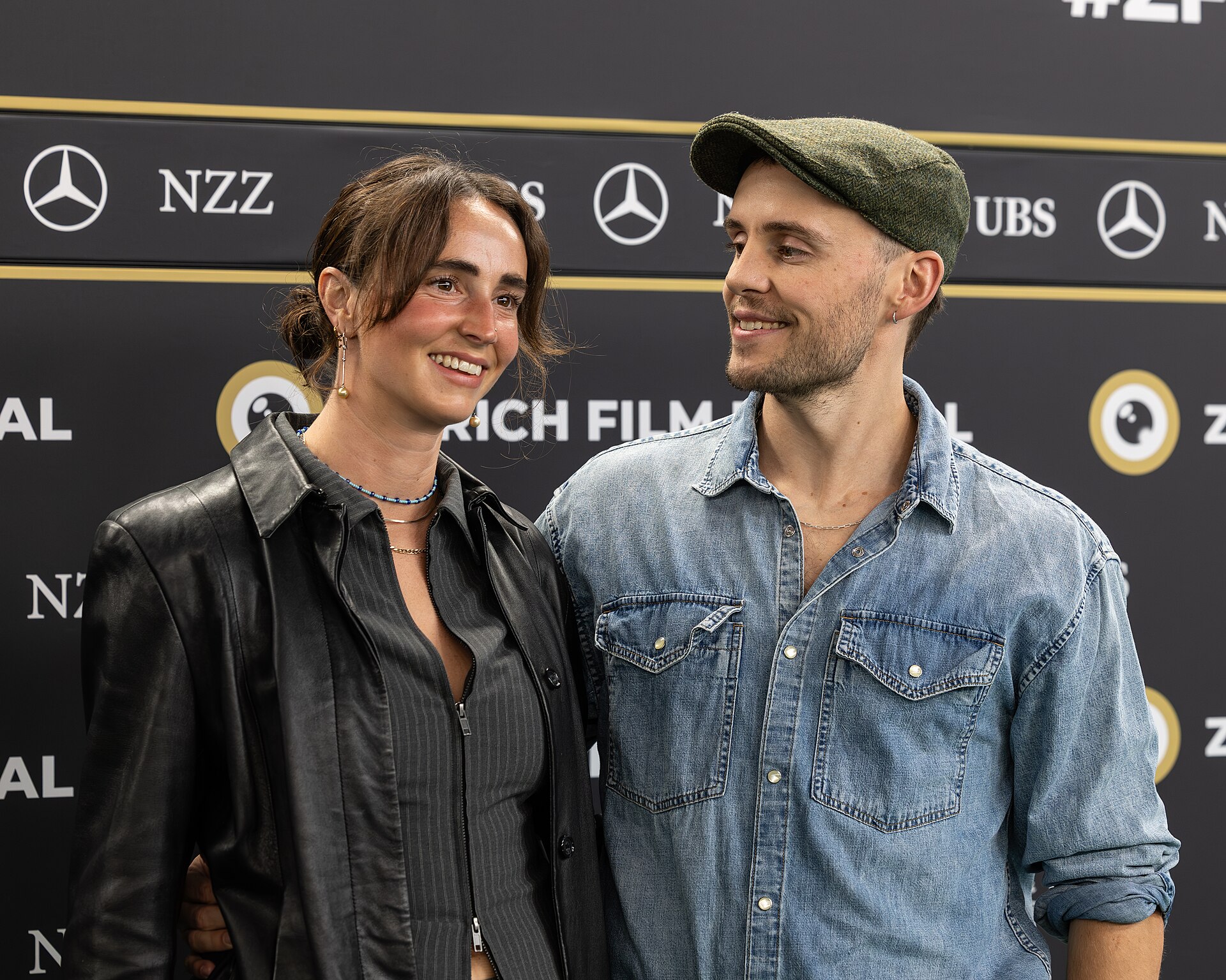 Harry Lighton on the Green Carpet at the 2025 Zurich Film Festival.