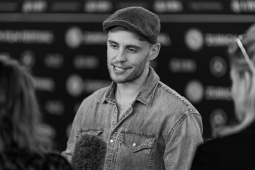 Harry Lighton on the Green Carpet at the 2025 Zurich Film Festival.