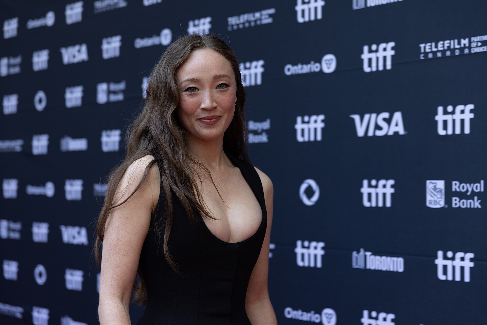 Havana Rose Liu, actor, at the 2025 Toronto International Film Festival (TIFF) for the movie Tuner.