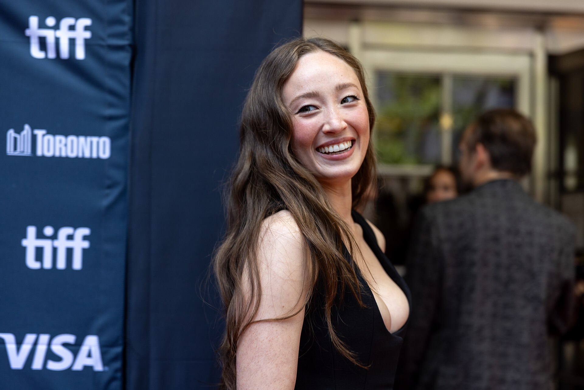 Havana Rose Liu, actor, at the 2025 Toronto International Film Festival (TIFF) for the movie Tuner.