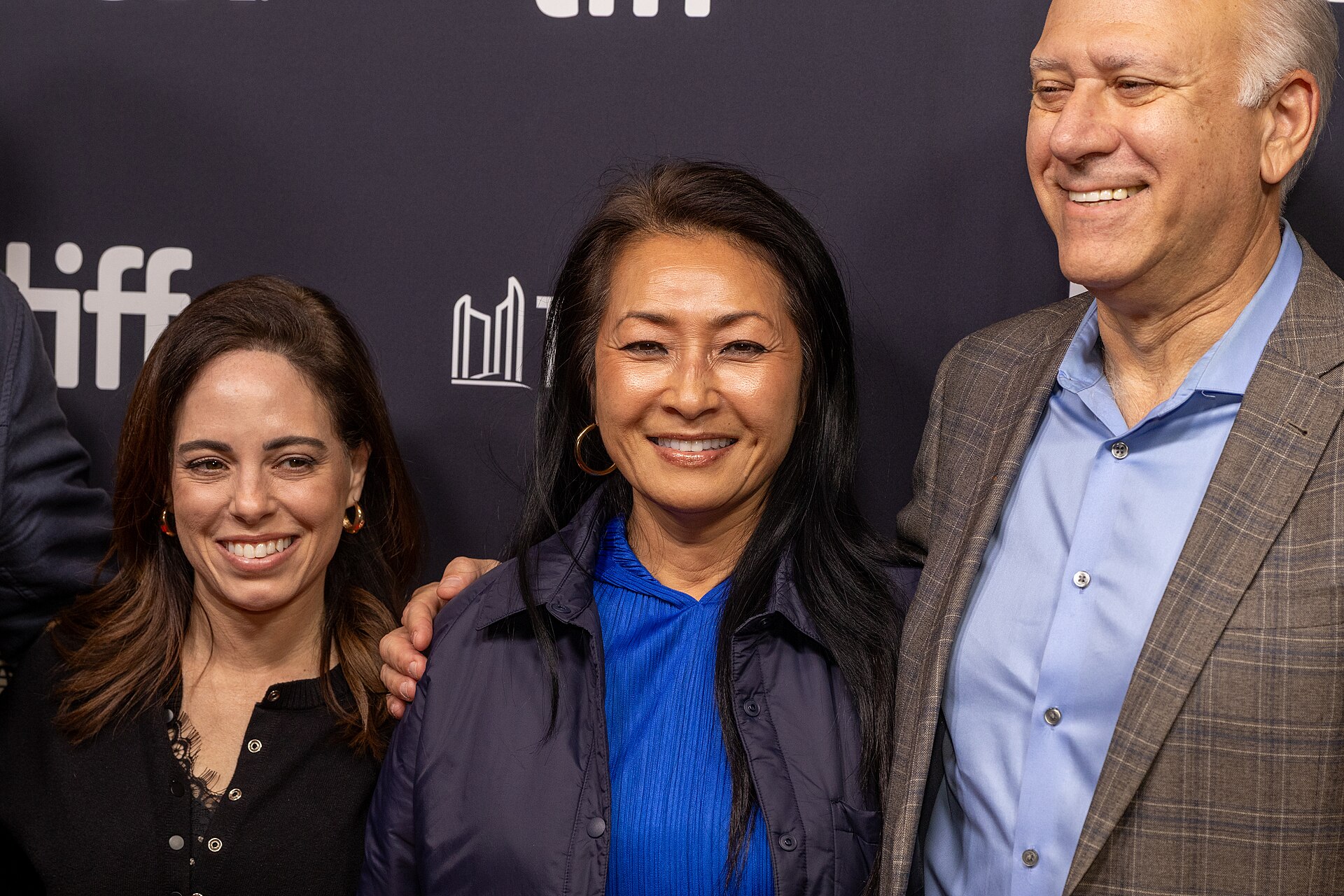 Helen Lee Kim, president of Lionsgate International, at the 2025 Toronto International Film Festival (TIFF) for the movie Dust Bunny.