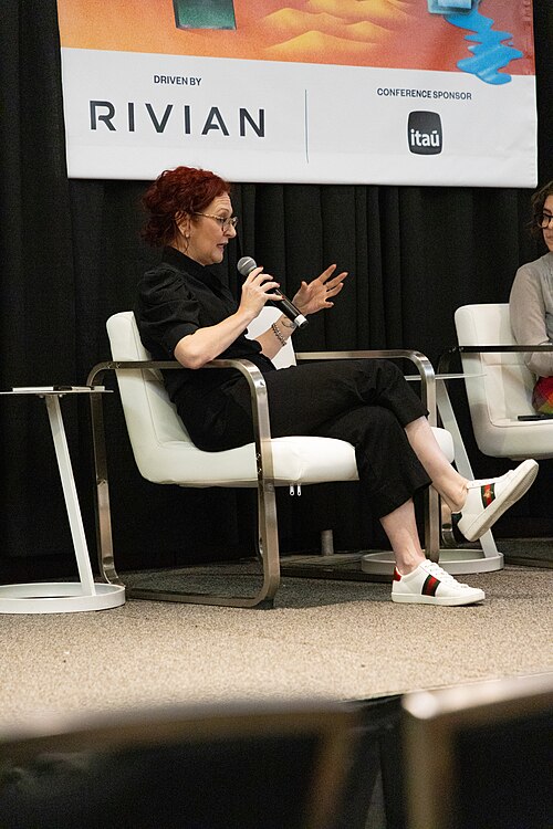Helen Protheroe, VP of Global Partnerships at the Allen Institute, at the 2025 South by Southwest festival.