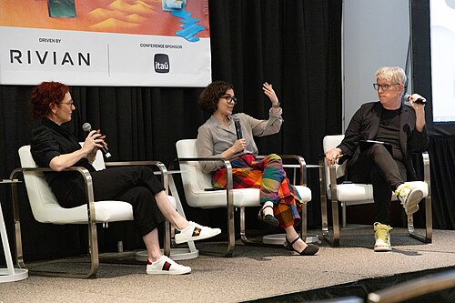 Helen Protheroe, Christina Agapakis, and Josh Jones-Dilworth at the 2025 South by Southwest festival.