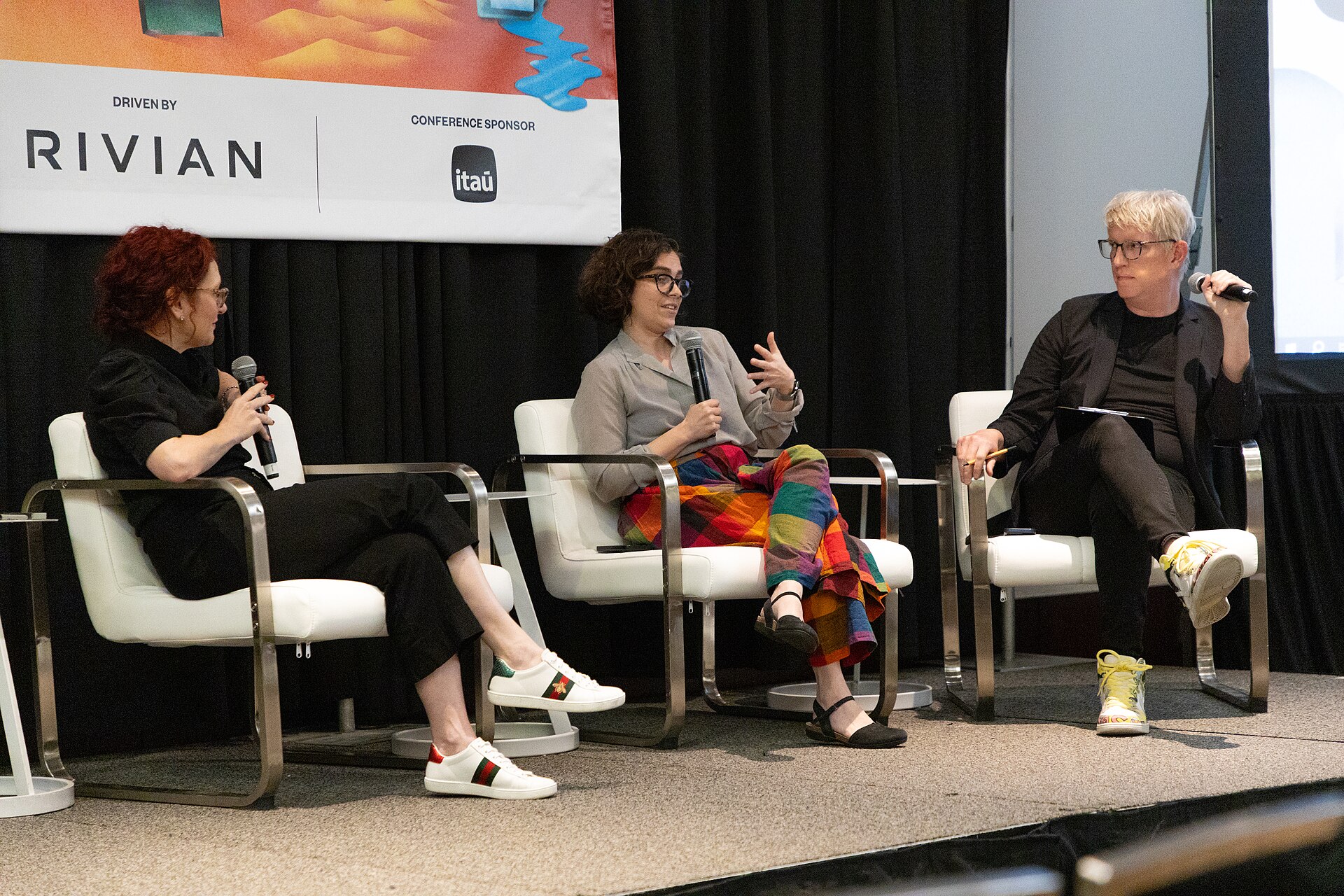 Helen Protheroe, Christina Agapakis, and Josh Jones-Dilworth at the 2025 South by Southwest festival.