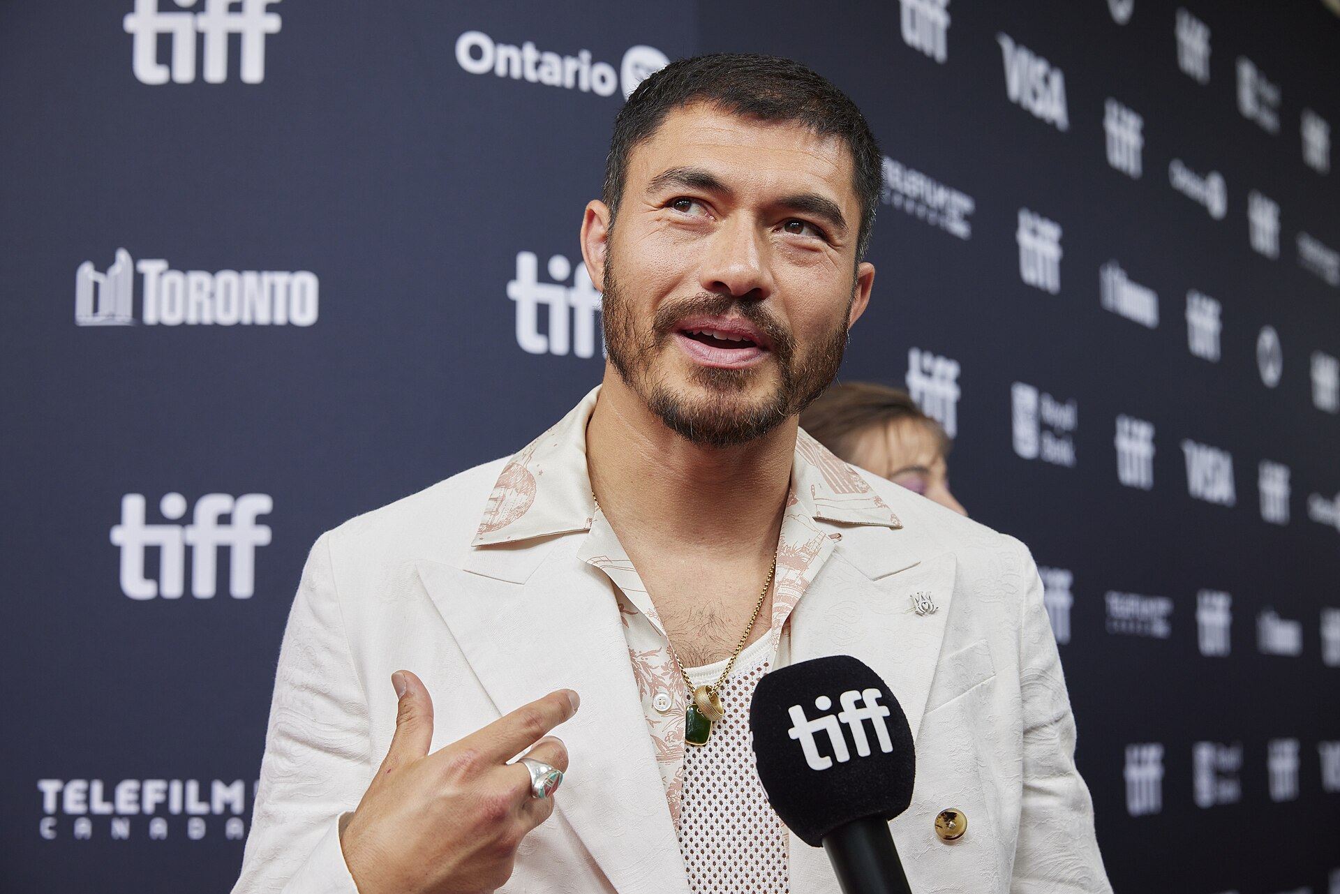 Henry Golding, actor, at the 2024 Toronto International Film Festival (TIFF) in Toronto, Canada