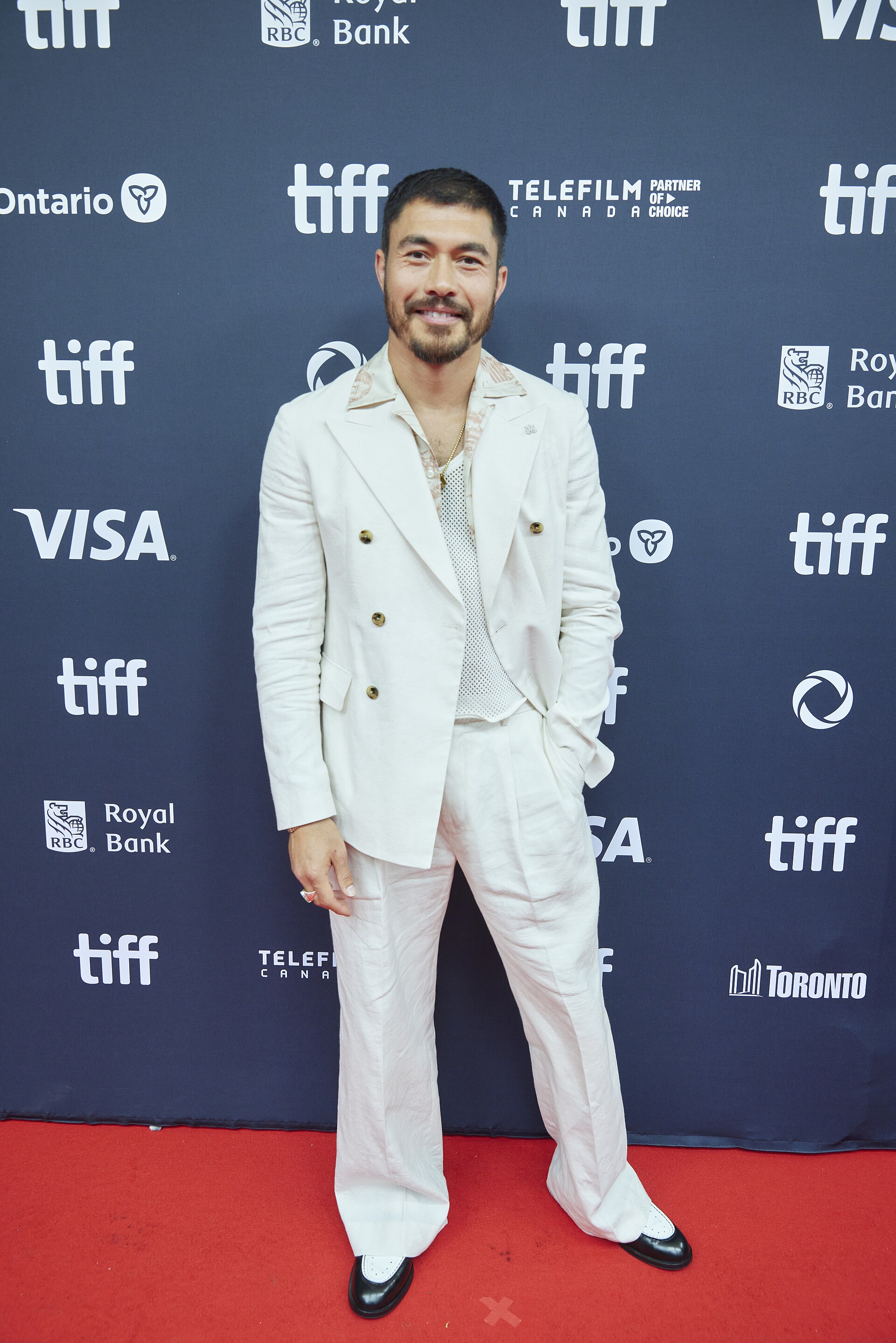Henry Golding, actor, at the 2024 Toronto International Film Festival (TIFF) in Toronto, Canada