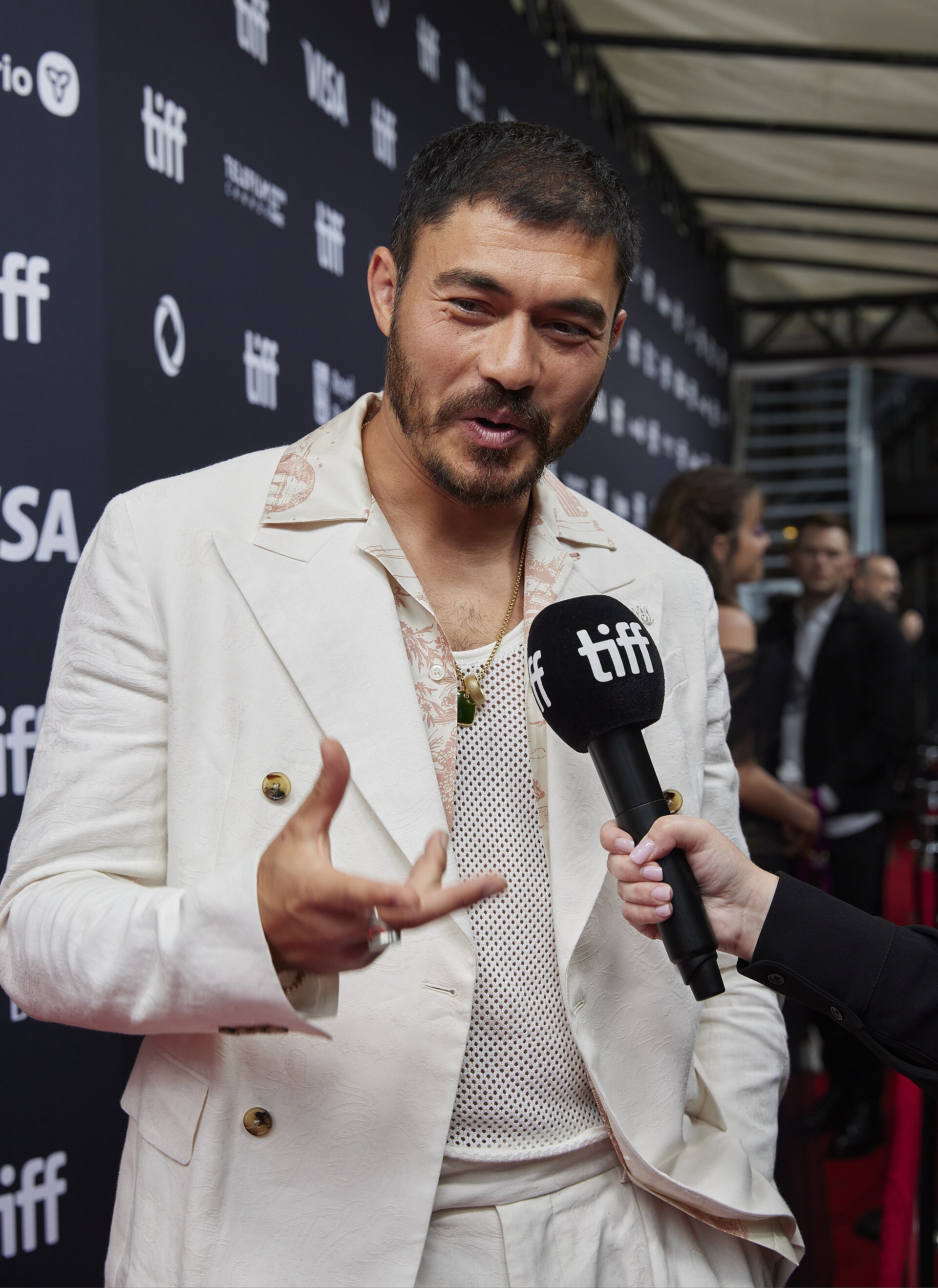 Henry Golding, actor, at the 2024 Toronto International Film Festival (TIFF) in Toronto, Canada