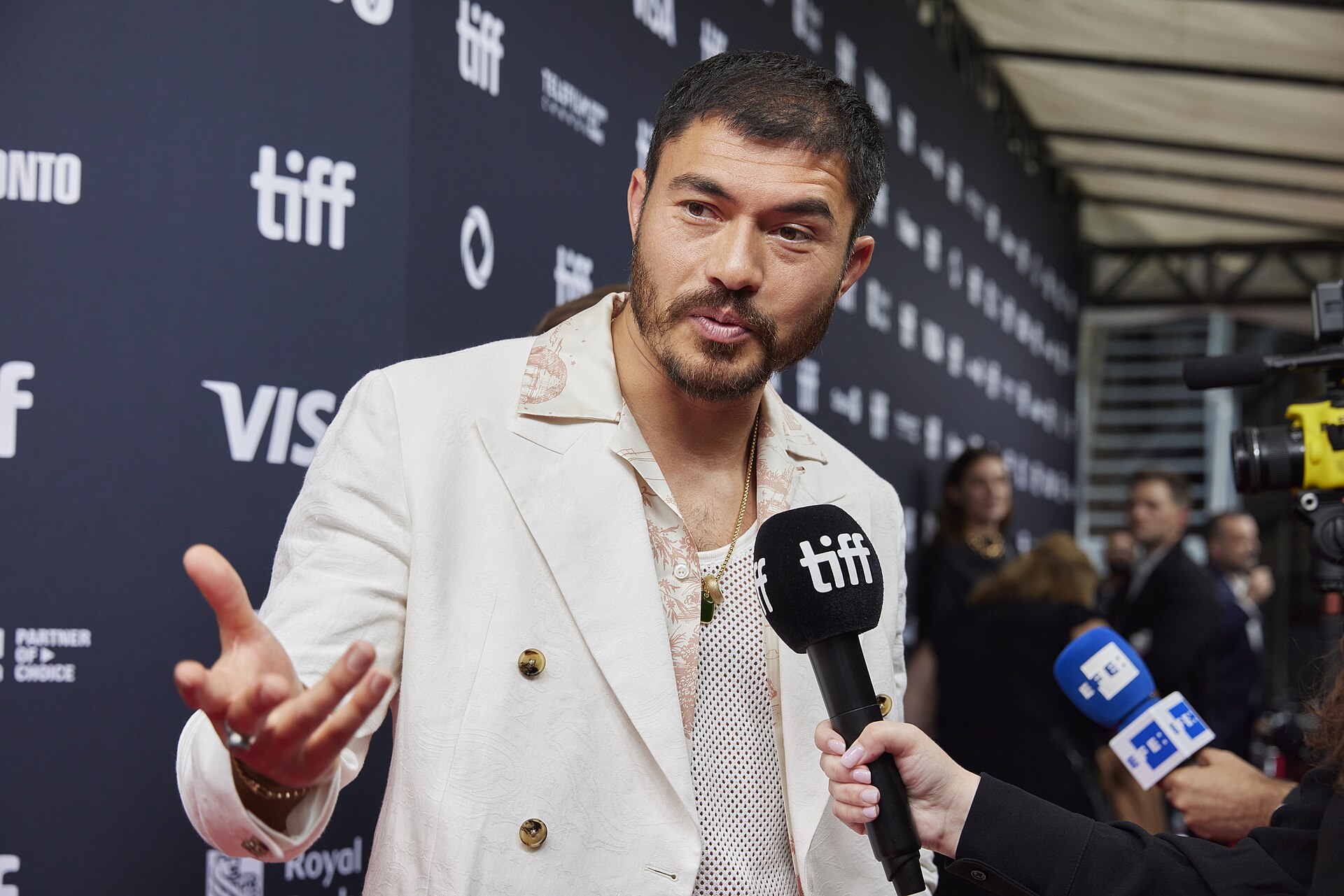 Henry Golding, actor, at the 2024 Toronto International Film Festival (TIFF) in Toronto, Canada