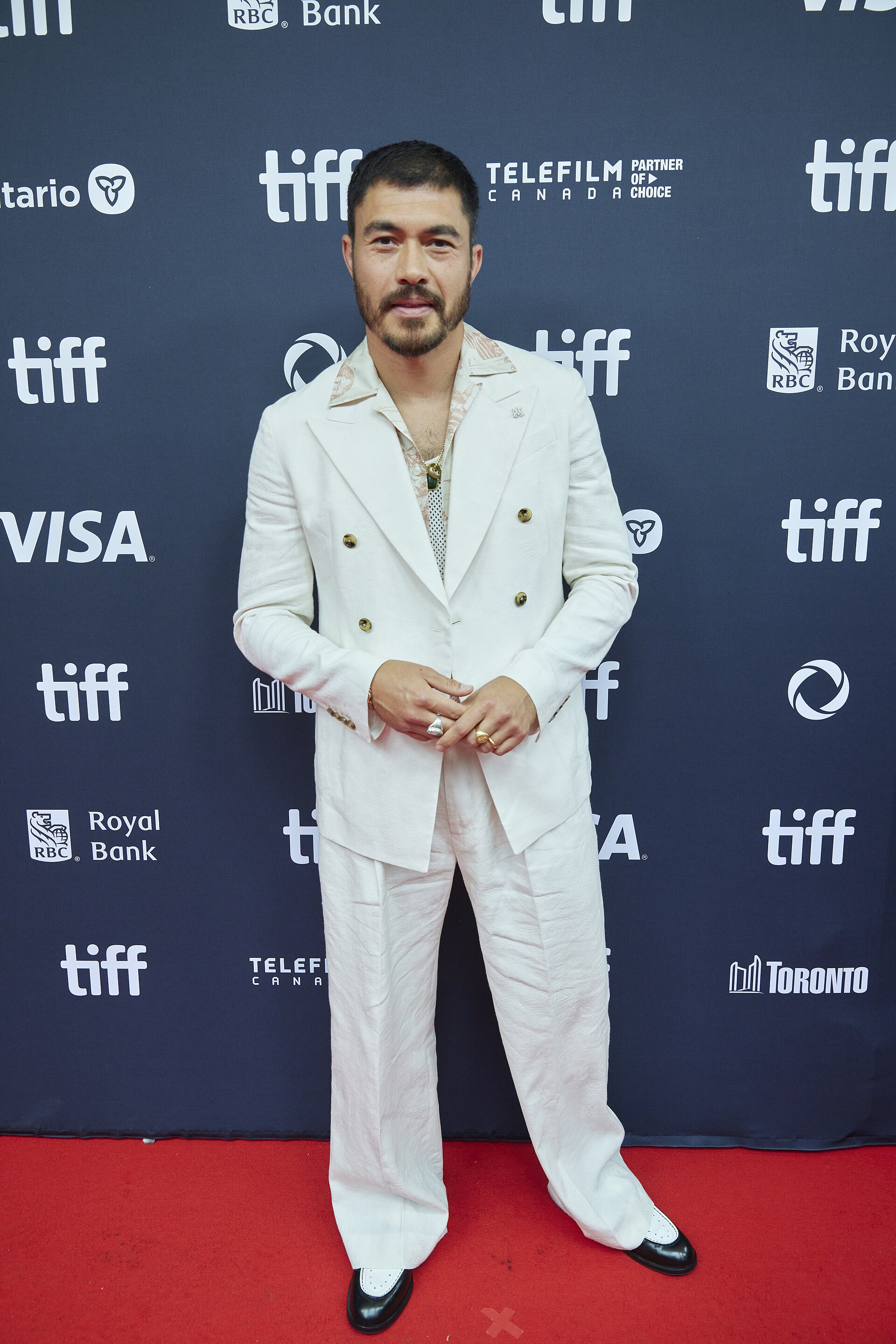 Henry Golding, actor, at the 2024 Toronto International Film Festival (TIFF) in Toronto, Canada