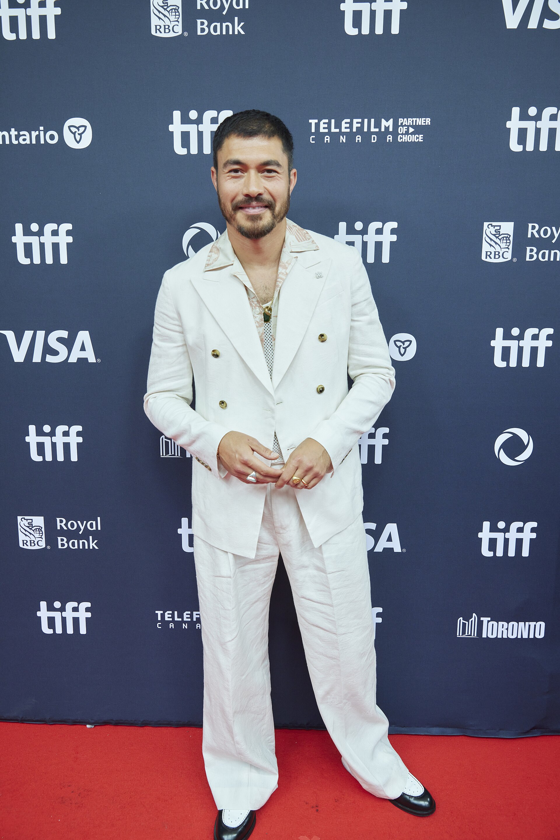Henry Golding, actor, at the 2024 Toronto International Film Festival (TIFF) in Toronto, Canada
