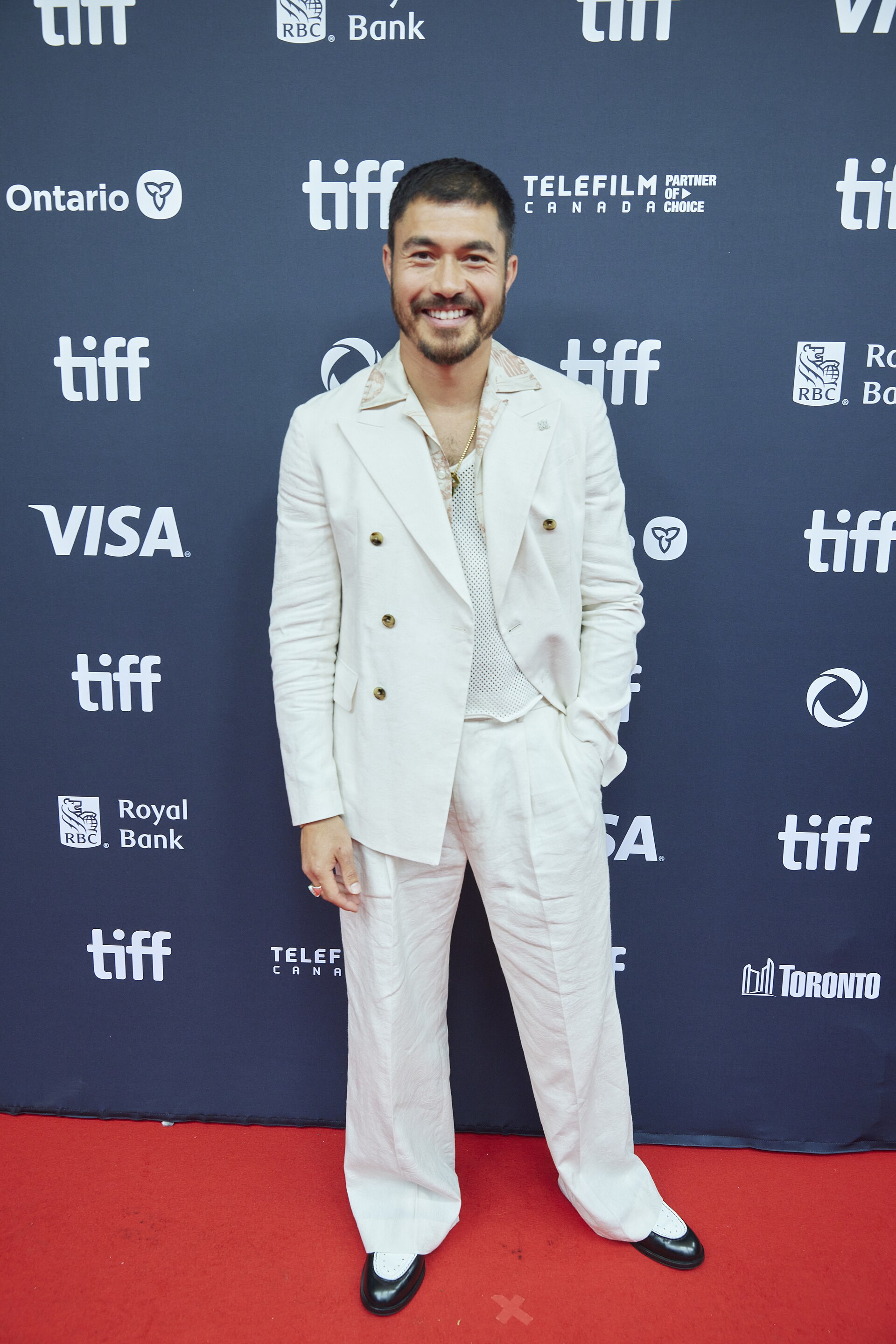 Henry Golding, actor, at the 2024 Toronto International Film Festival (TIFF) in Toronto, Canada