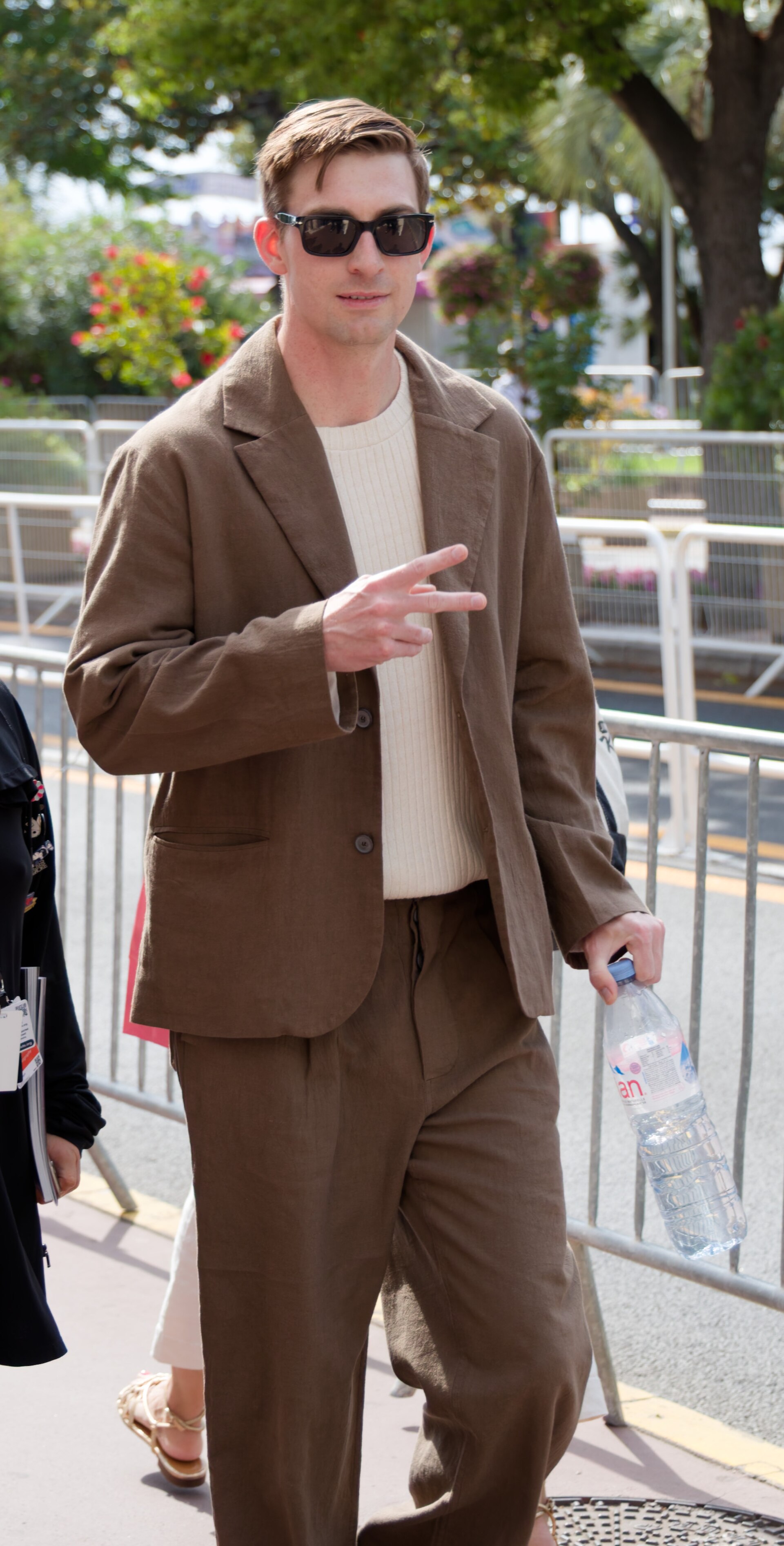 Henry Hayes at the 2025 Cannes Film Festival premiere of The Plague.