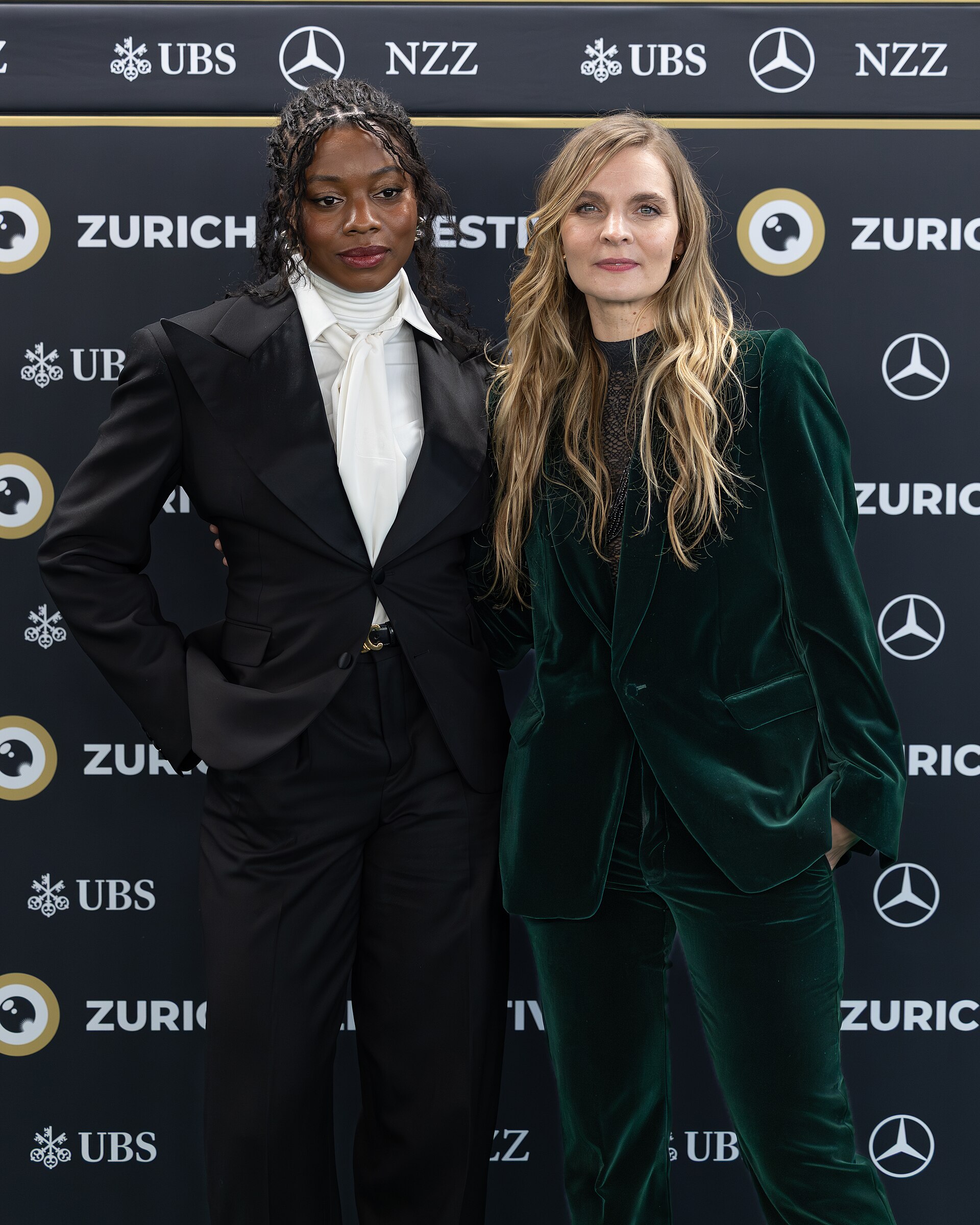 Hildur Gudnadottir on the Green Carpet at the 2025 Zurich Film Festival.