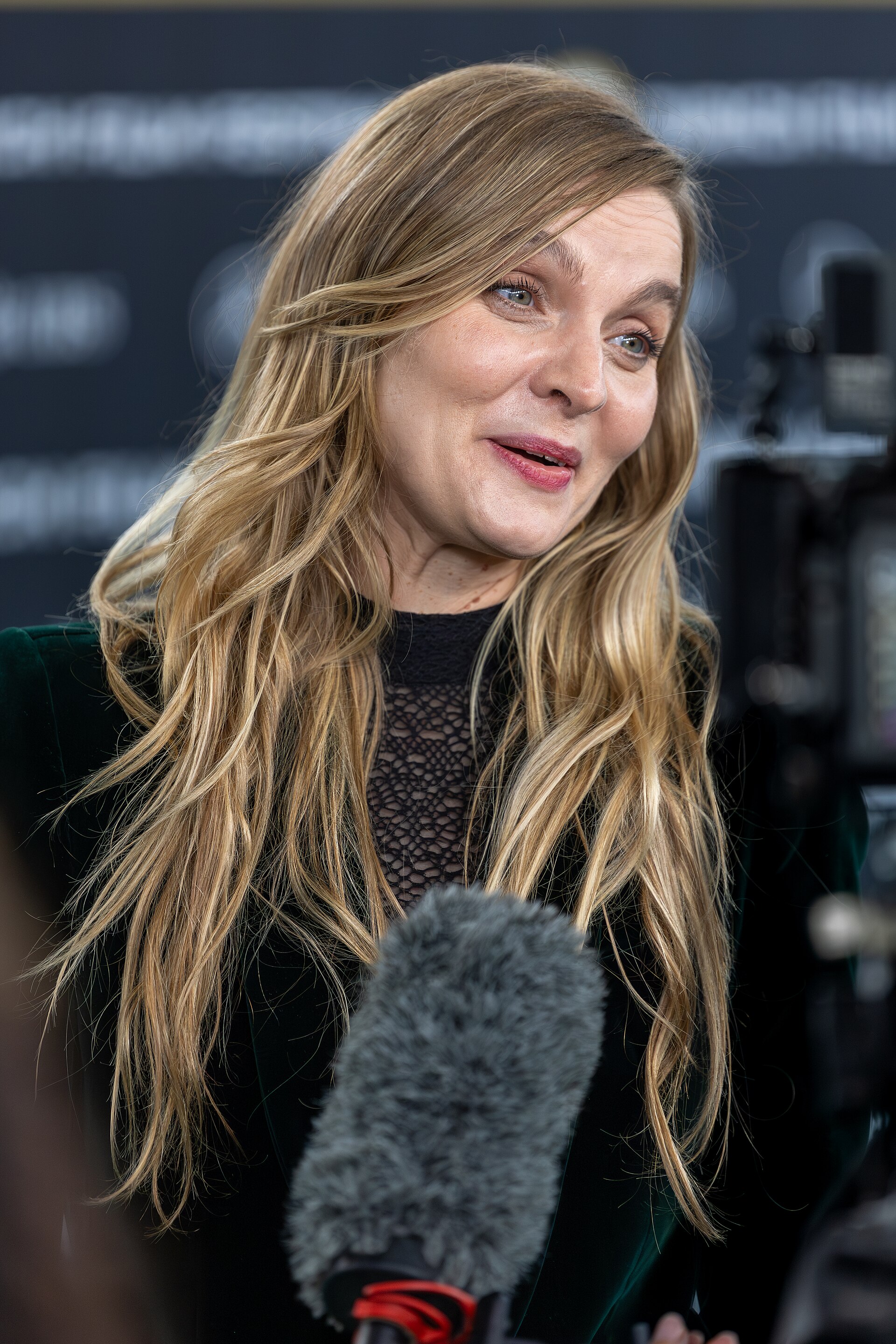 Hildur Gudnadottir on the Green Carpet at the 2025 Zurich Film Festival.
