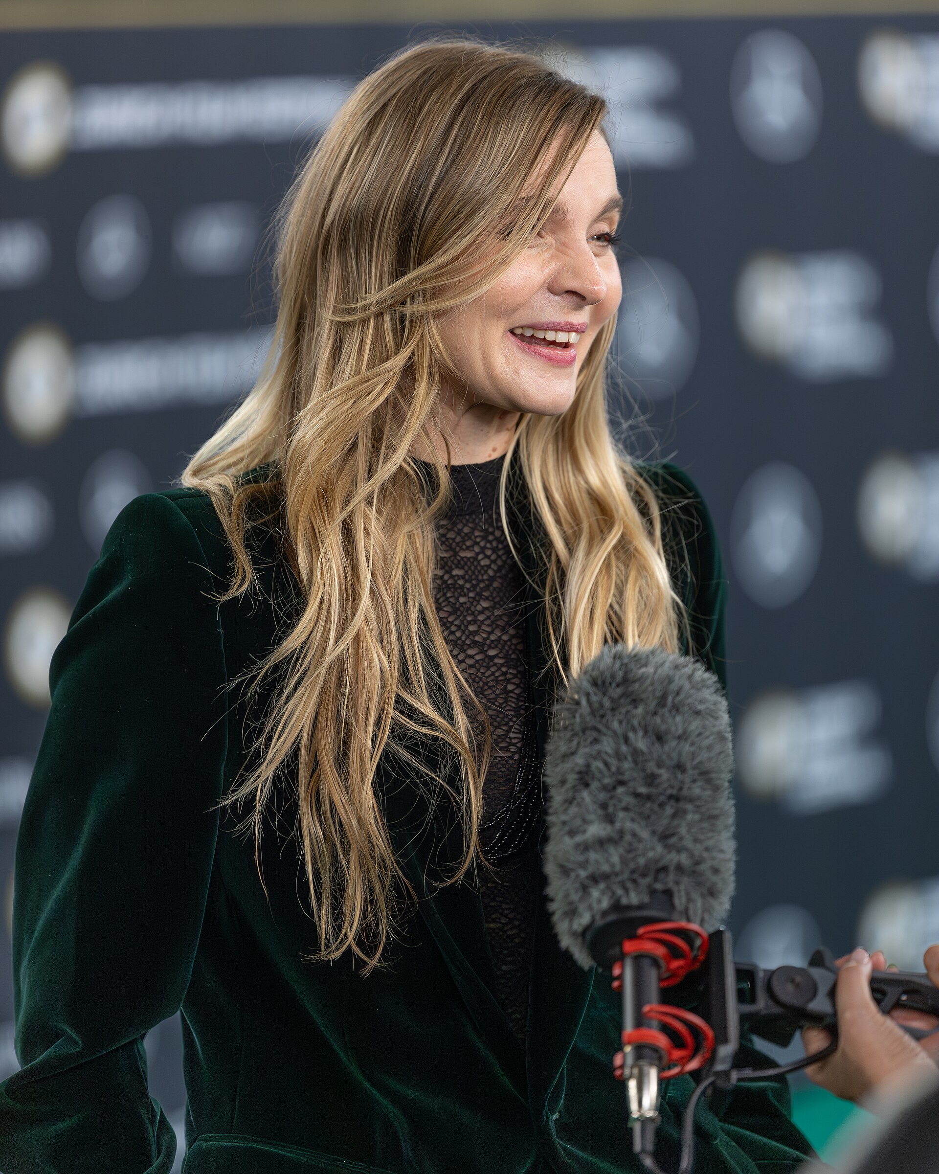 Hildur Gudnadottir on the Green Carpet at the 2025 Zurich Film Festival.