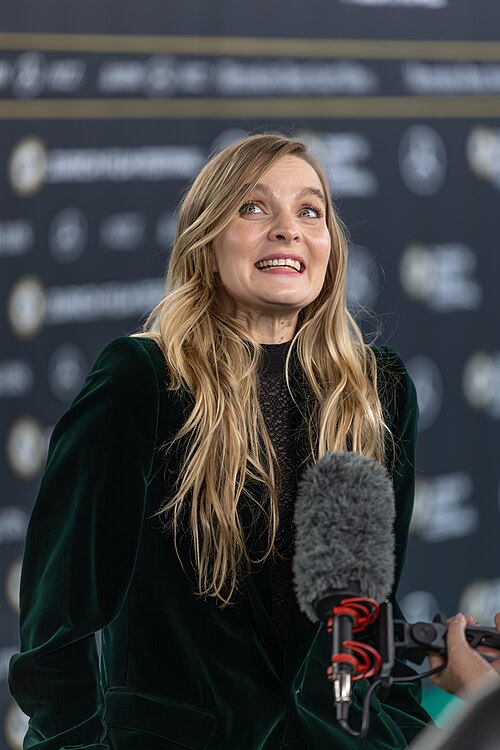 Hildur Gudnadottir on the Green Carpet at the 2025 Zurich Film Festival.