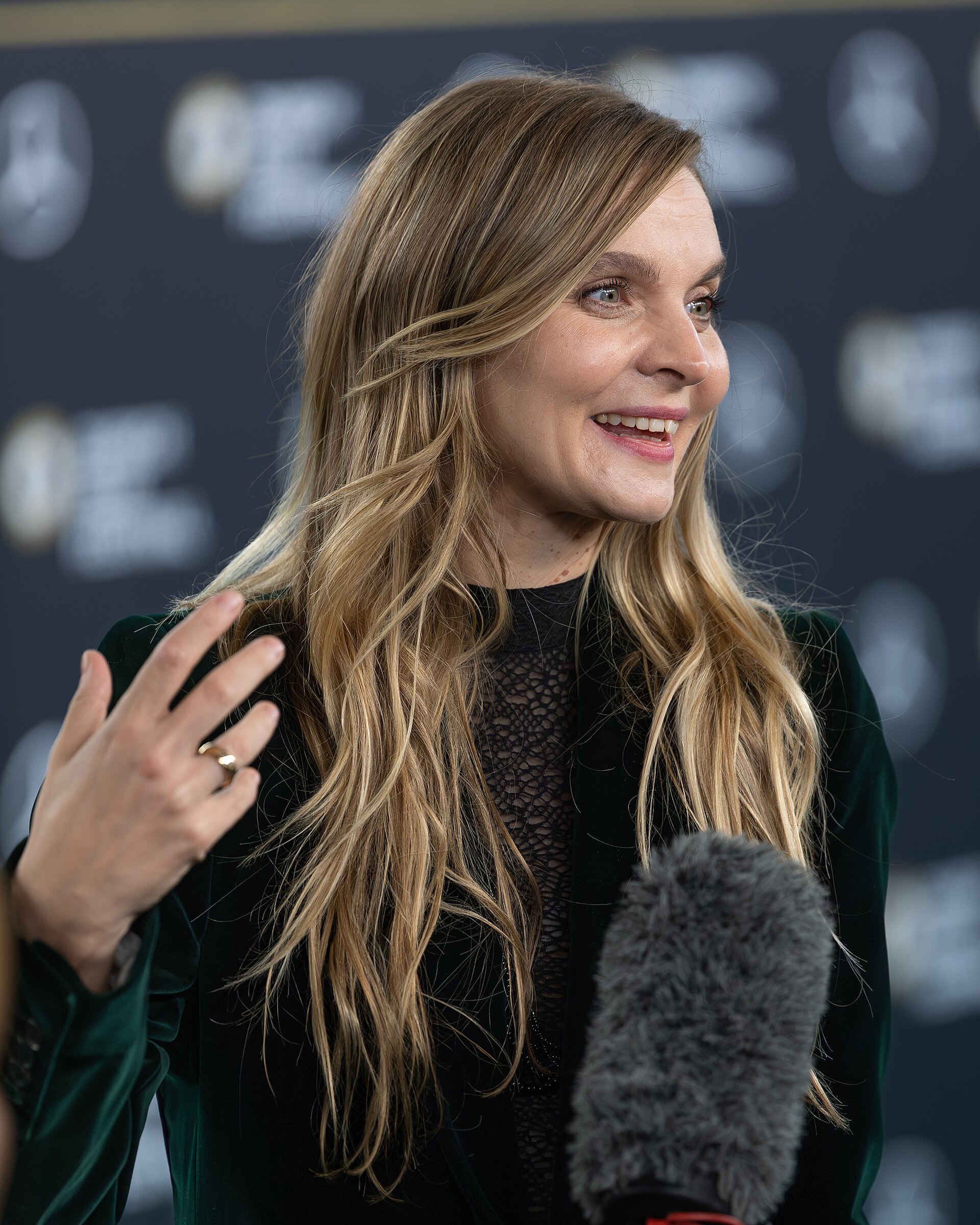 Hildur Gudnadottir on the Green Carpet at the 2025 Zurich Film Festival.