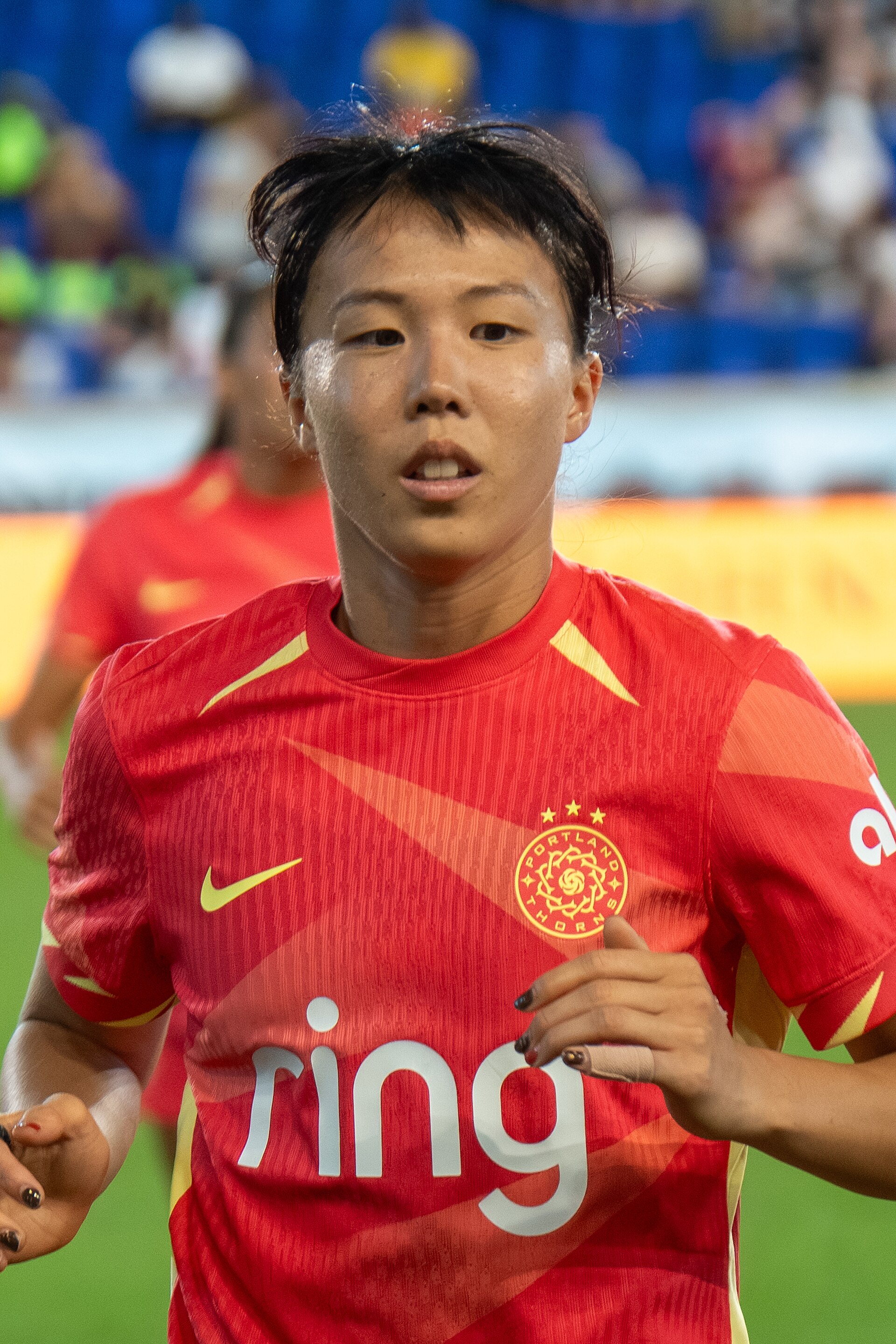 Hina Sugita during Gotham FC vs Portland Thorns FC on 26 Sep 2025