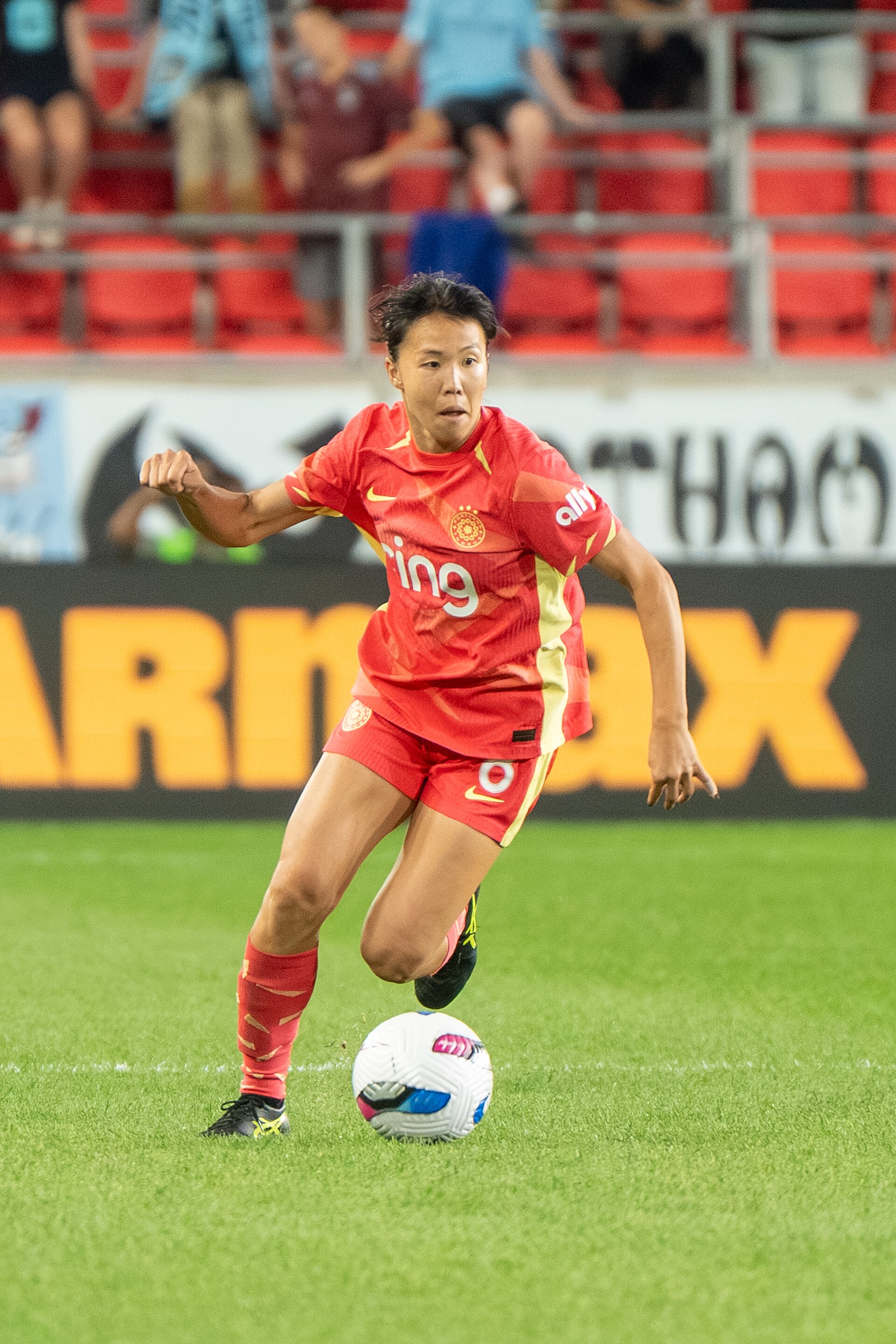 Hina Sugita during Gotham FC vs Portland Thorns FC on 26 Sep 2025