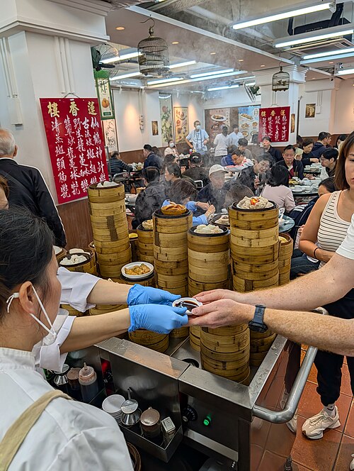 Lin Heung Lau 蓮香樓 dim sim restaurant in Hong Kong (January 17, 2026)