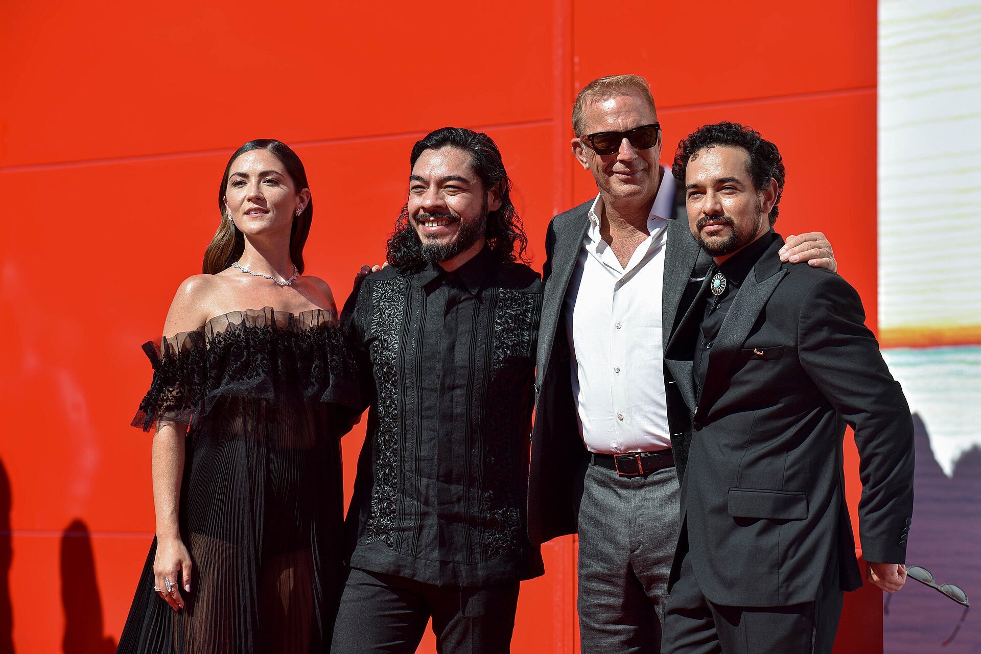 Horizon: An American Saga Chapter 2 cast and crew at 81st Venice Film Festival