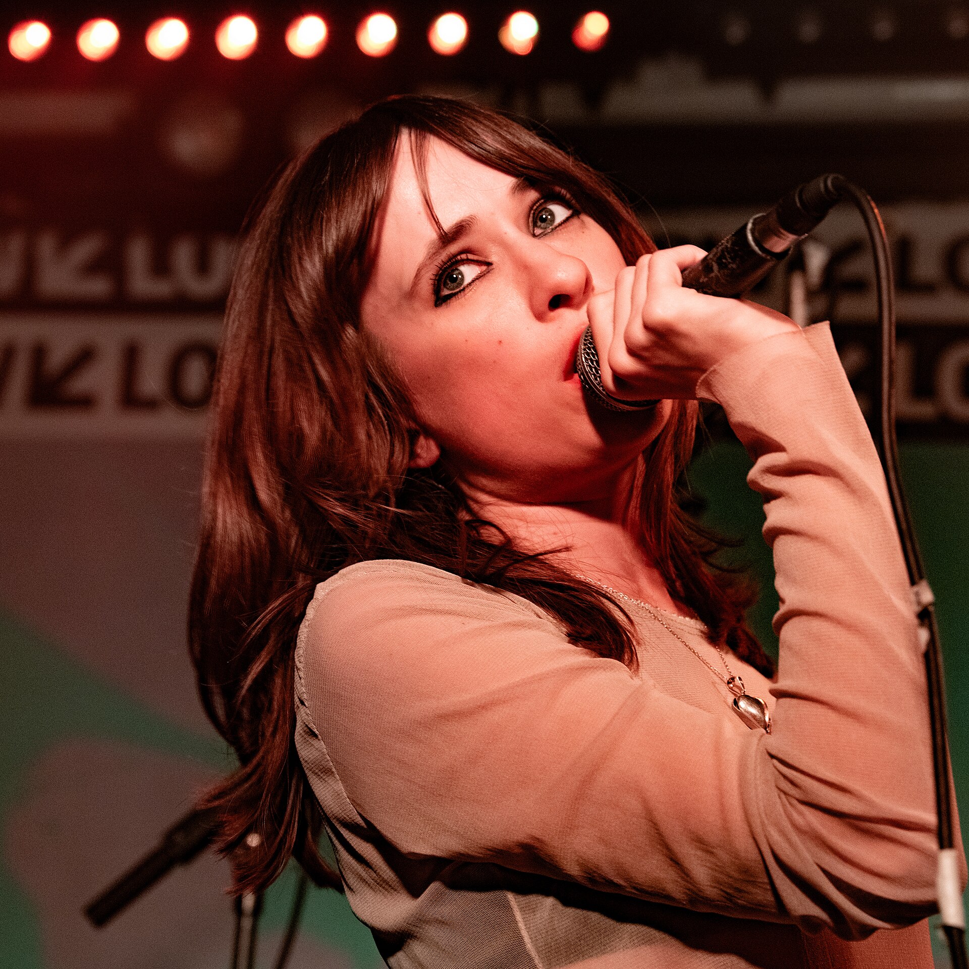 Hot Stamp, pop band from London, at the 2025 SXSW London festival in London, England.