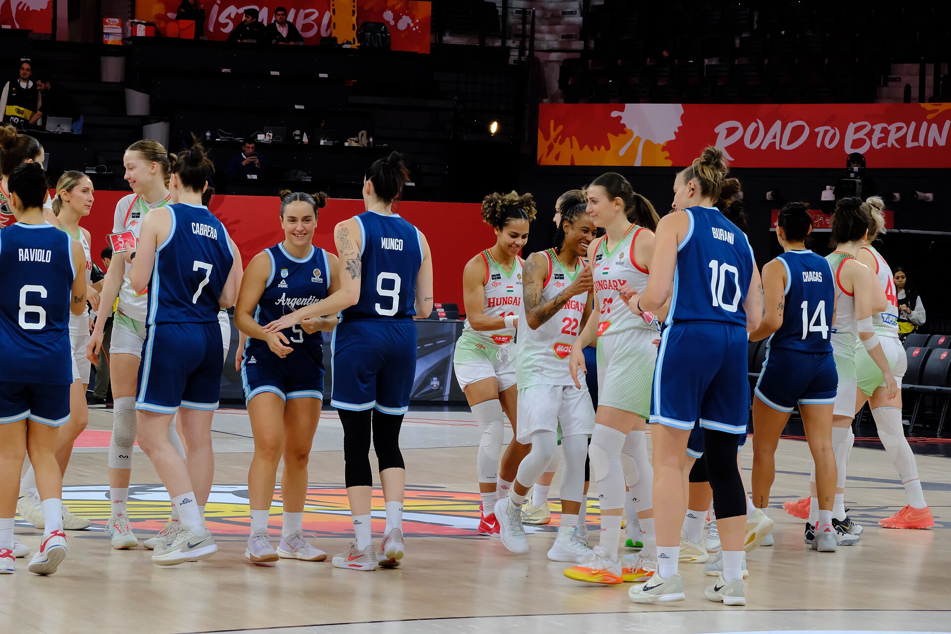 Hungary vs Argentina 2026 FIBA WBWC qualification 20260315