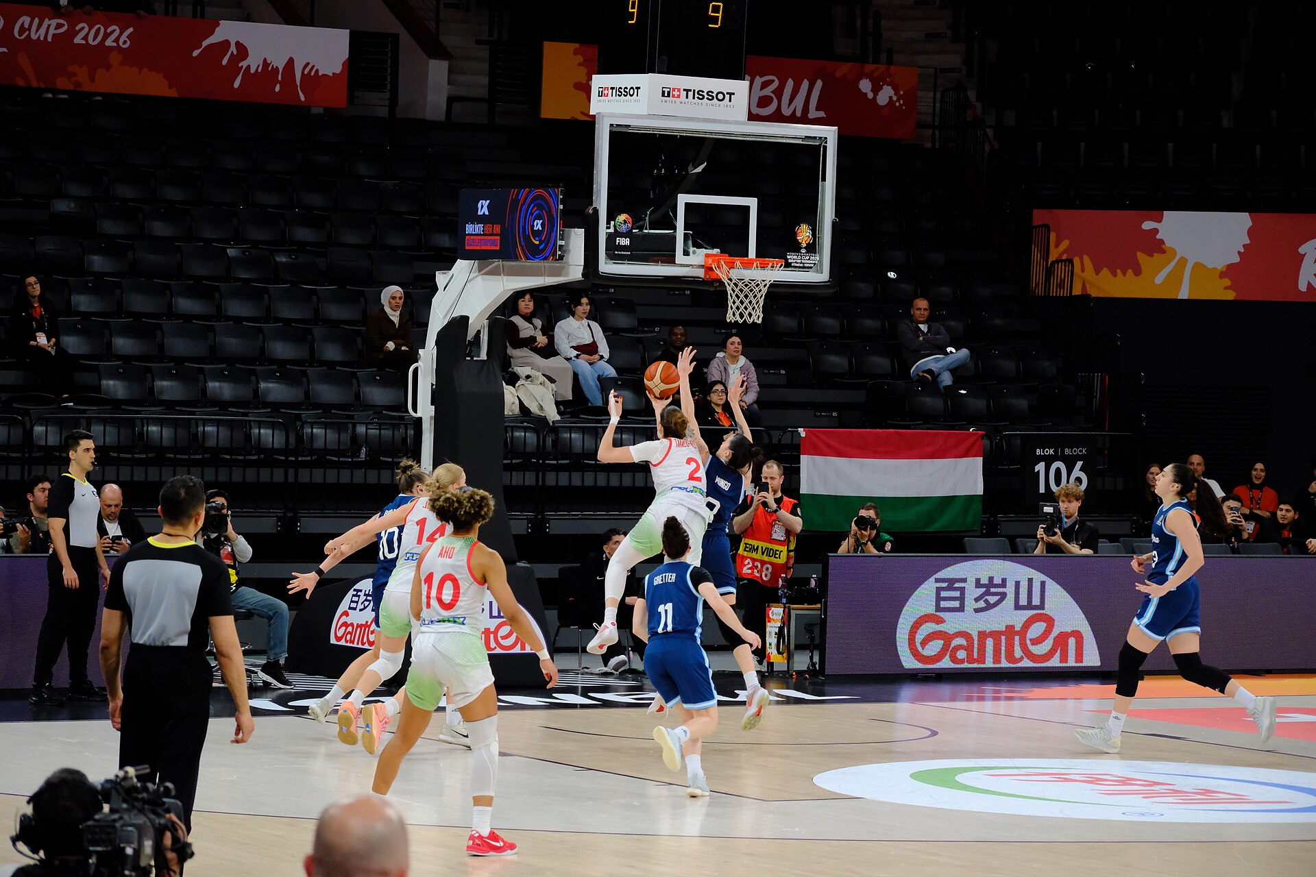 Hungary vs Argentina 2026 FIBA WBWC qualification 20260315