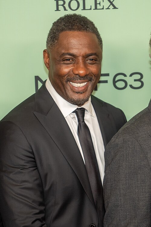 Idris Elba, actor, at the 63rd annual New York Film Festival at Lincoln Center in 2025 for the film A House of Dynamite