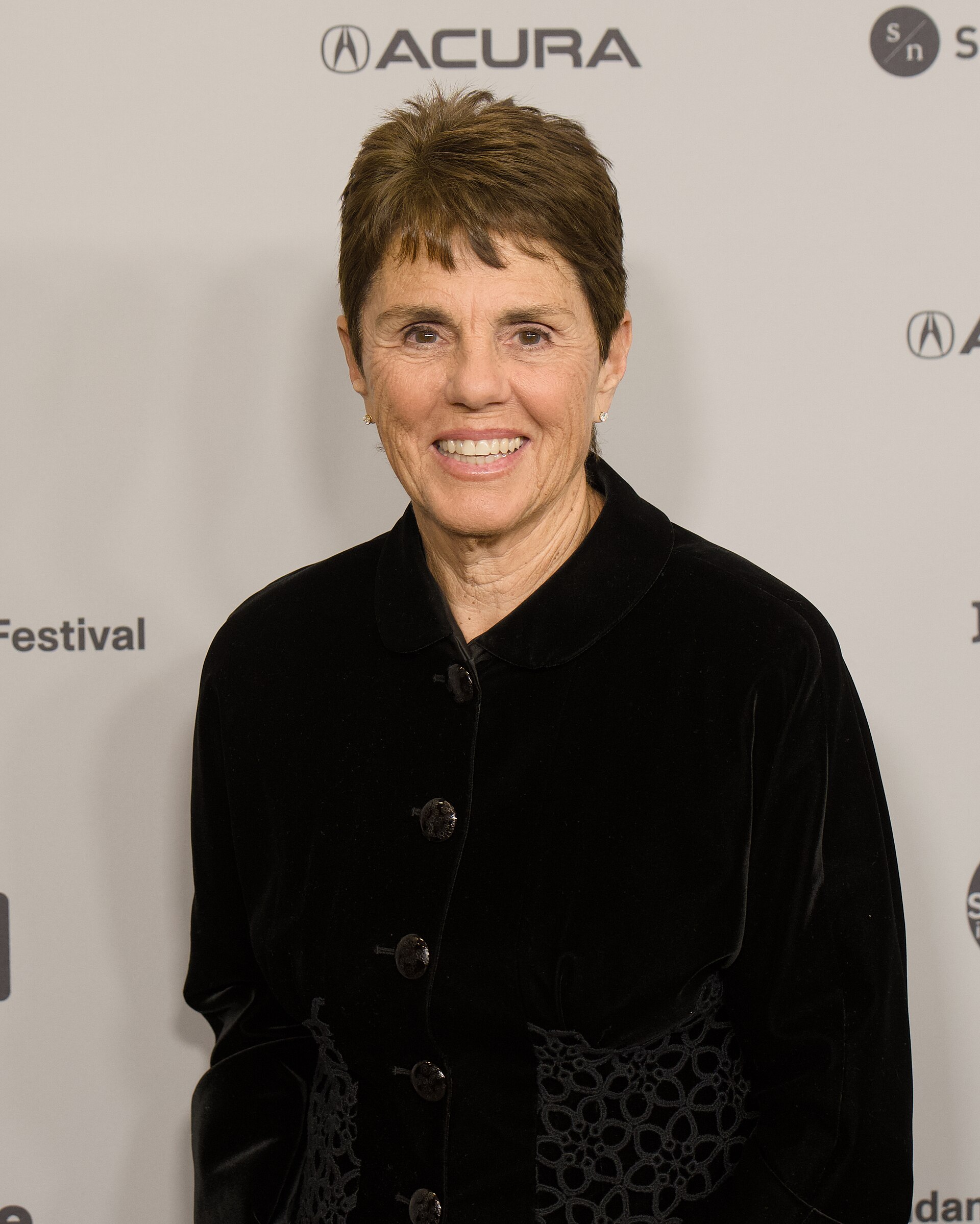 Ilana Kloss at the 2026 Sundance Film Festival for the movie Give Me The Ball!.