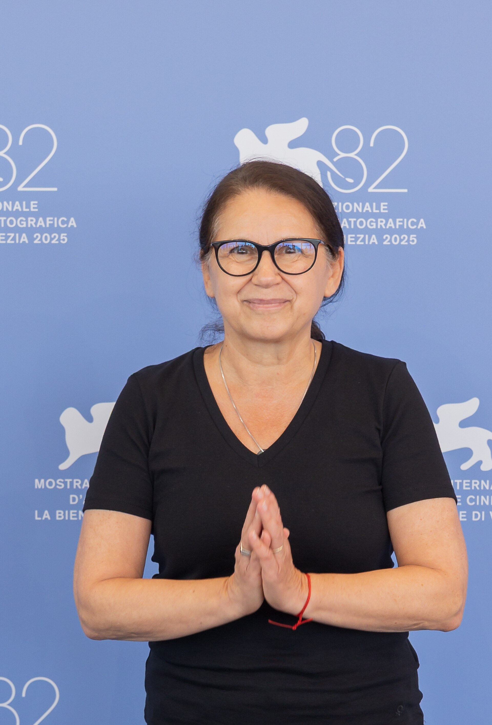 Ildikó Enyedi, director screenwriter, at 82nd Venice International Film Festival in Venice, Italy for the film silent friend.