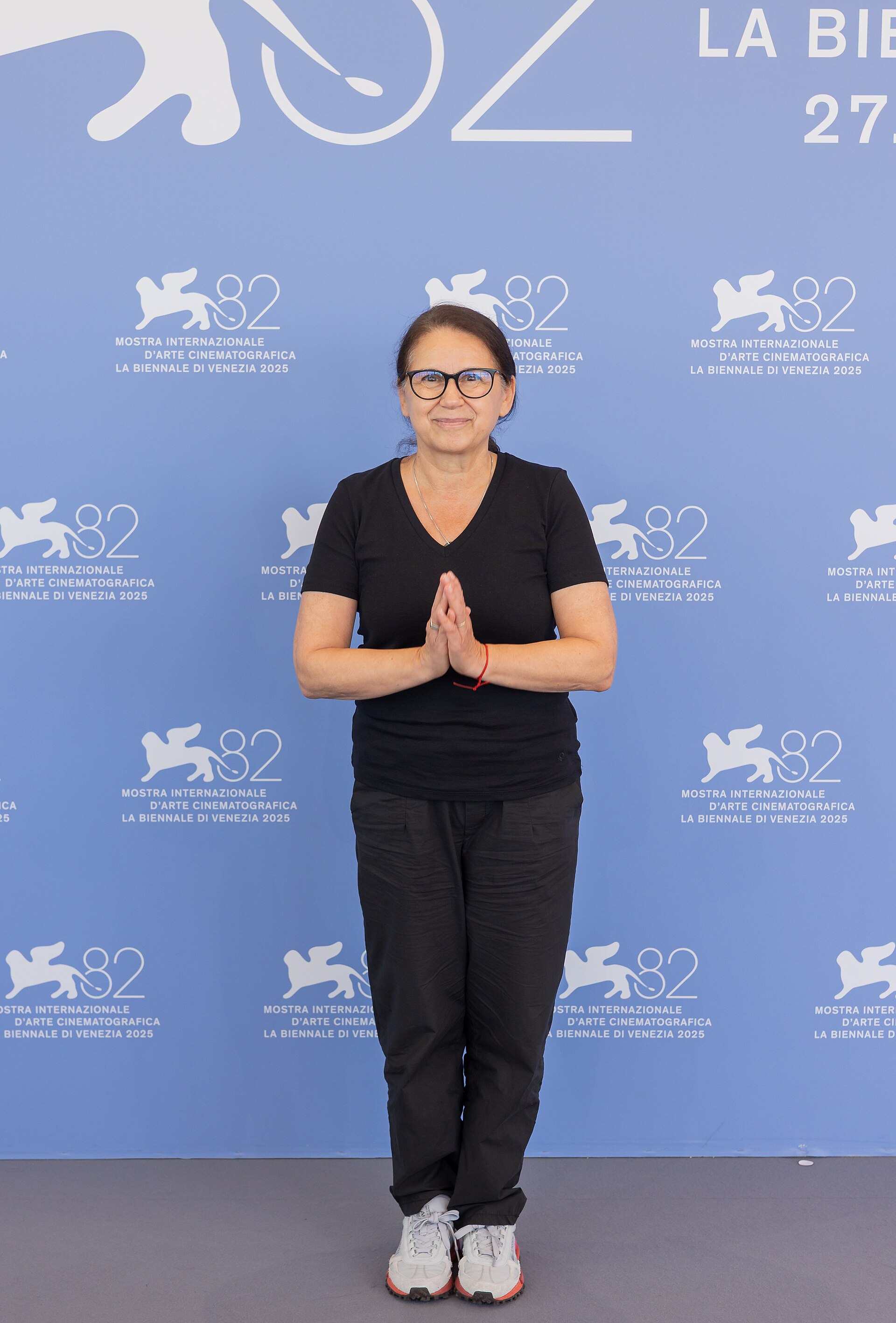 Ildikó Enyedi, director screenwriter, at 82nd Venice International Film Festival in Venice, Italy for the film silent friend.