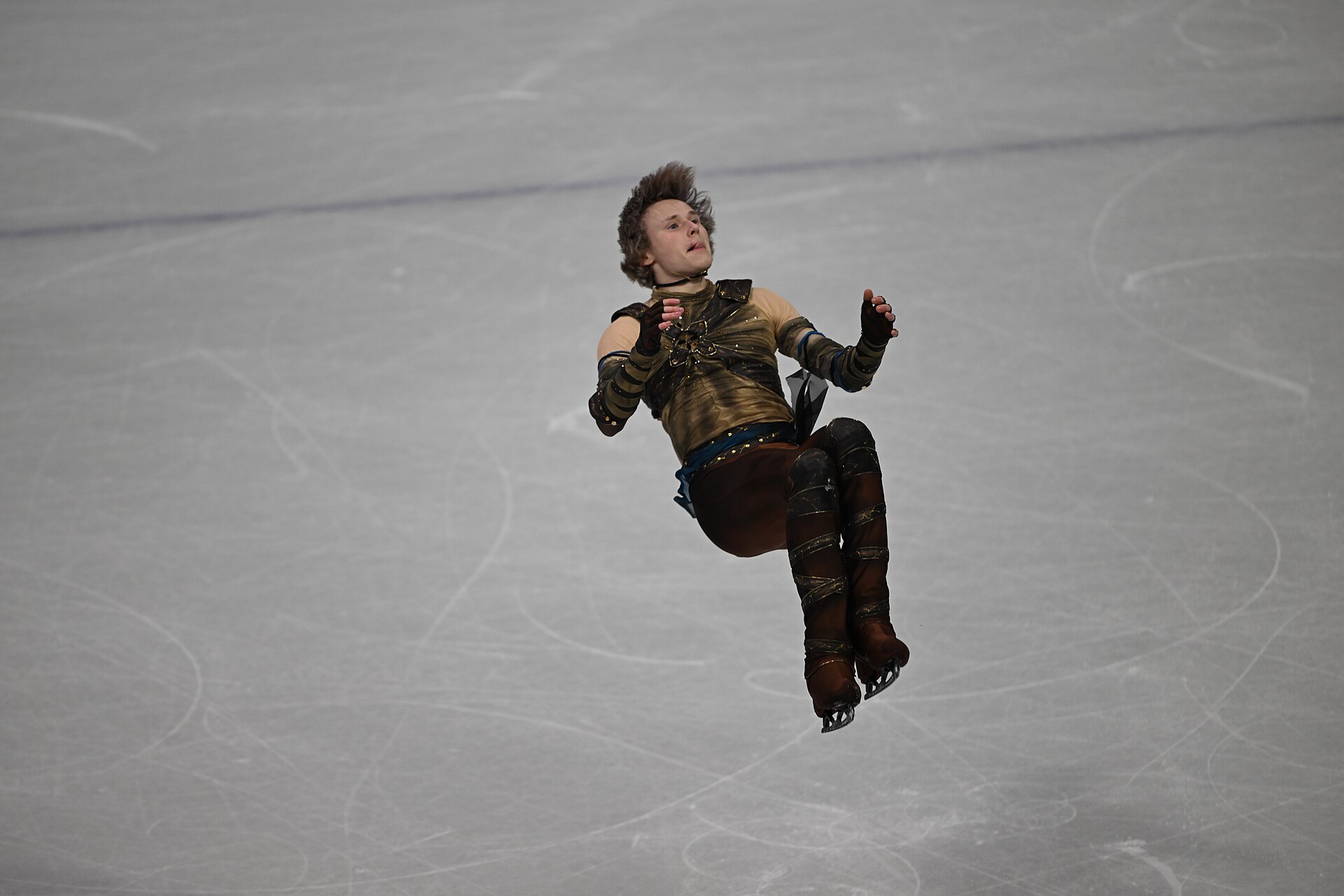 MILAN, ITALY - 07 FEBRUARY 2026: Ilia Malinin of the United States compete during the Figure Skating Team Event Men Single Skating-Short Program at the Olympic Winter Games Milano Cortina 2026  Milano Ice Skating Arena on February 07, 2026 in Milan, Italy