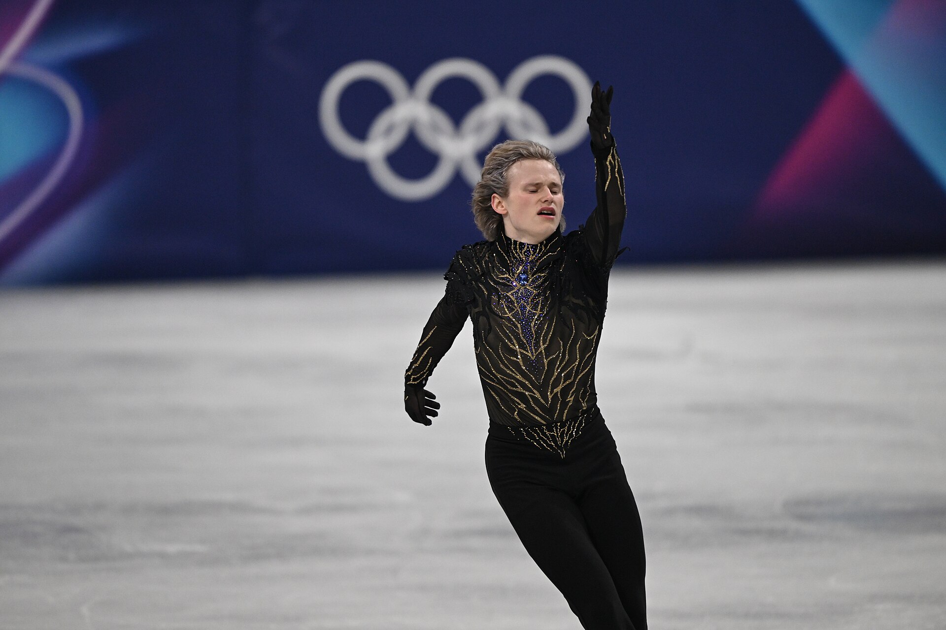 MILAN, ITALY - 13 FEBRUARY 2026: Ilia MALININ of United States competes during the Figure Skating Men Single Skating Free Skating at the Olympic Winter Games Milano Cortina 2026 Milano Ice Skating Arena on February 13, 2026 in Milan, Italy