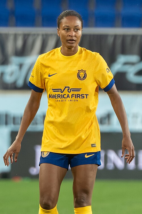 Imani Dorsey during Gotham FC vs Utah Royals on 23 Aug 2025