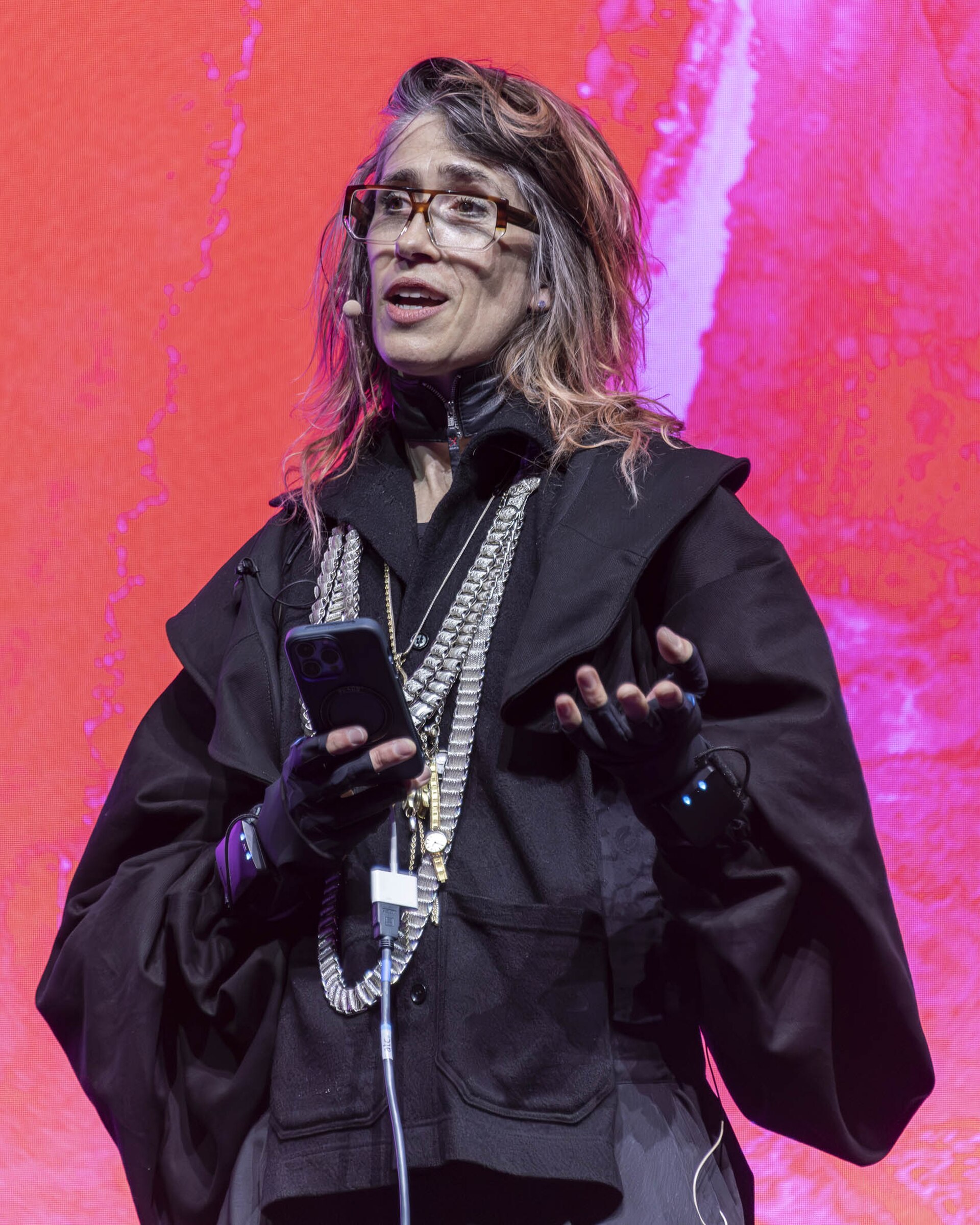 Imogen Heap, Artist, technologist; founder of Auracle.io & advisory board member at Jen, at the SXSW London festival hosted in London, England during June 2025.