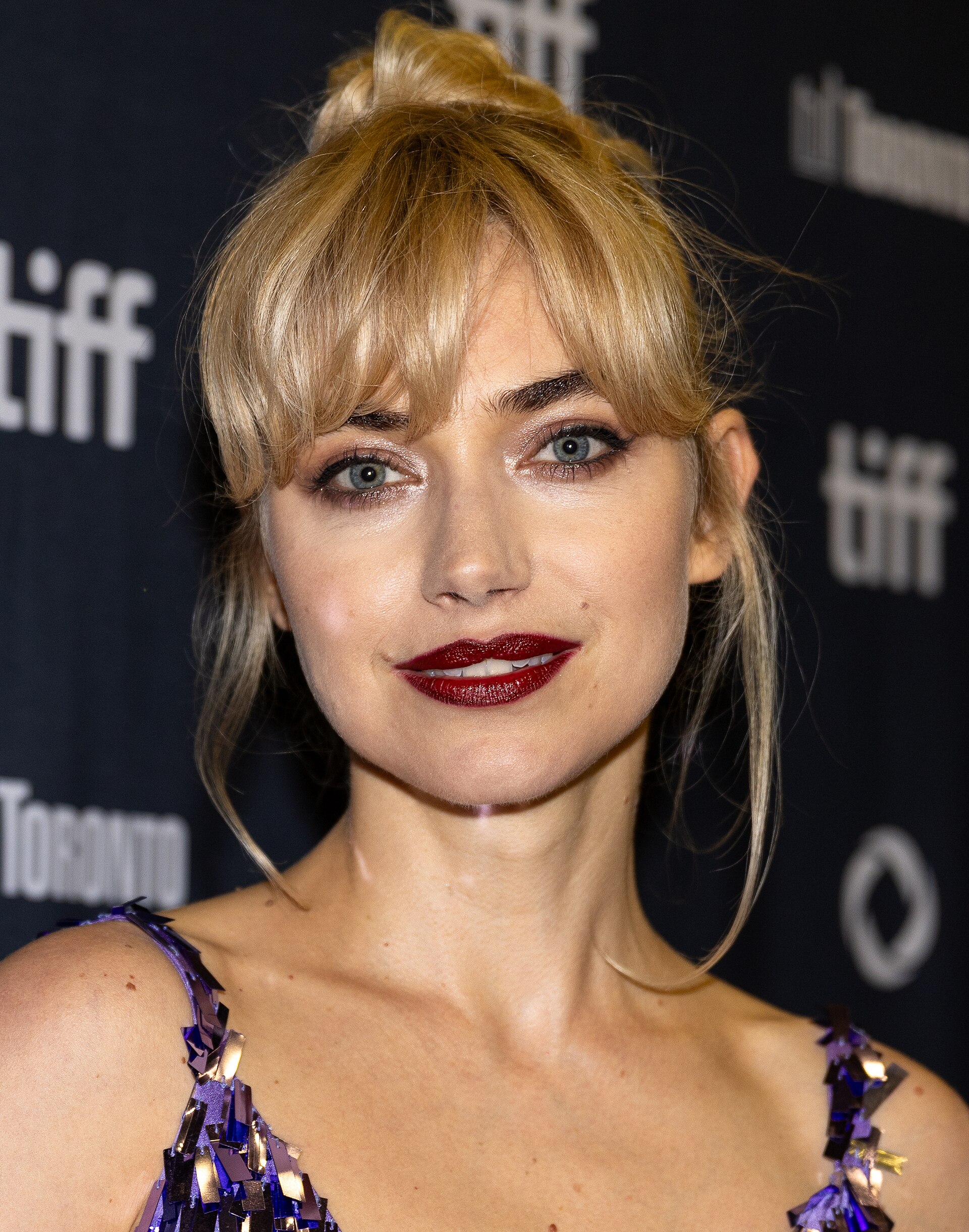 Imogen Poots, actor, at the 2025 Toronto International Film Festival (TIFF) for the movie Hedda.