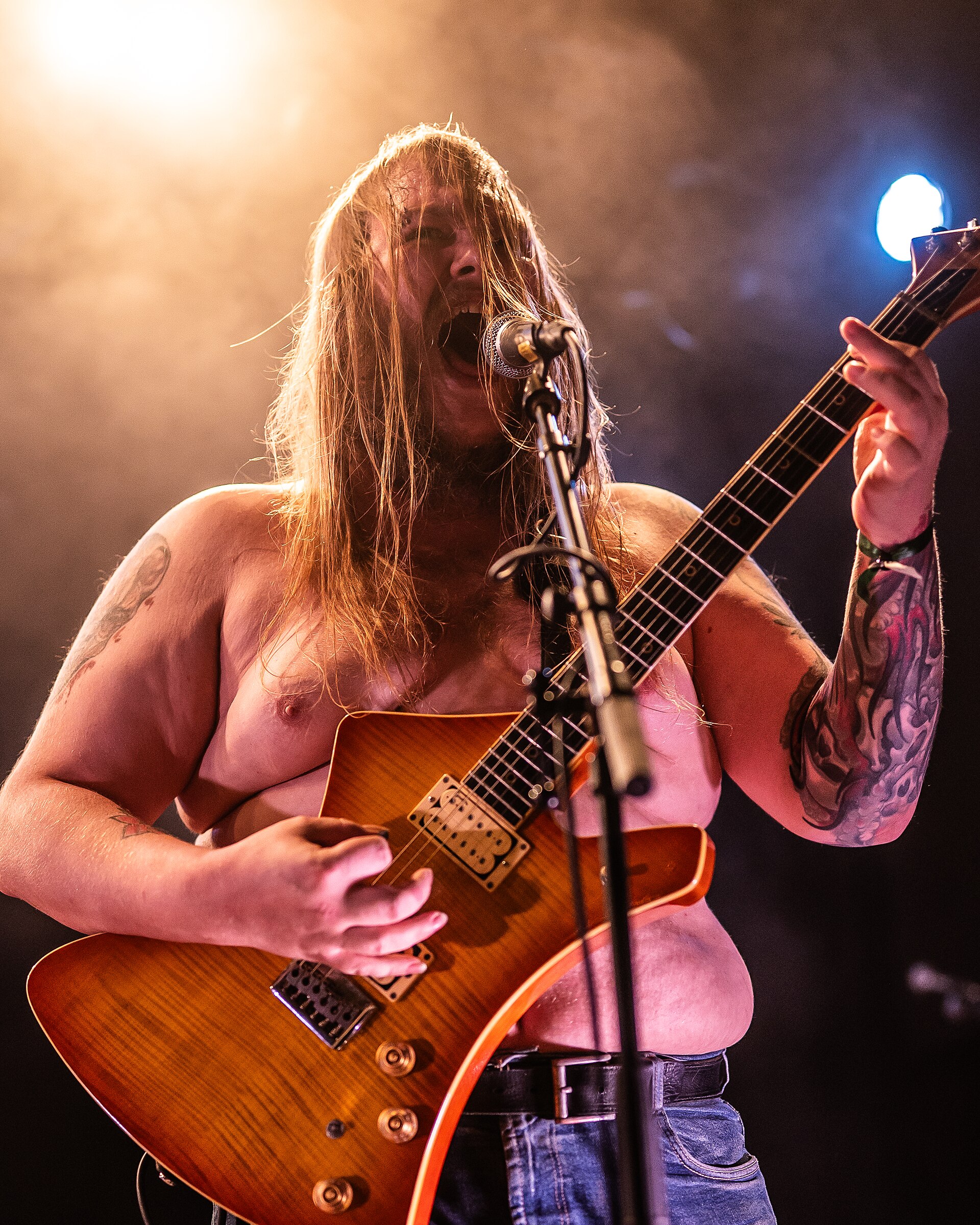 At Southern Discomfort metal festival, Norway, 2025