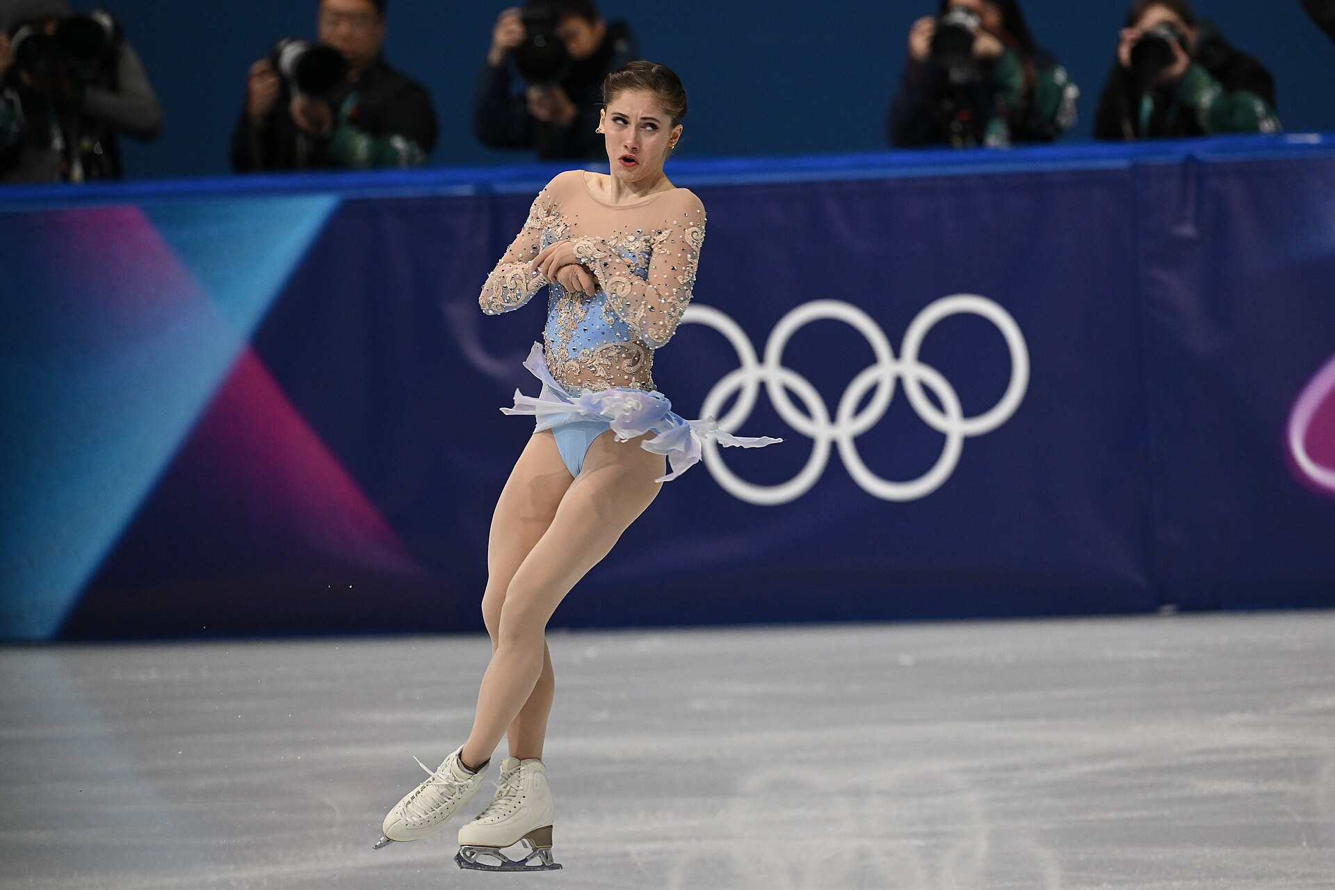 MILAN, ITALY - 19 FEBRUARY 2026: Isabeau LEVITO of United States compete during the Figure Skating Women Single Skating Free Skating at the Olympic Winter Games Milano Cortina 2026 Milano Ice Skating Arena on February 19, 2026 in Milan, Italy