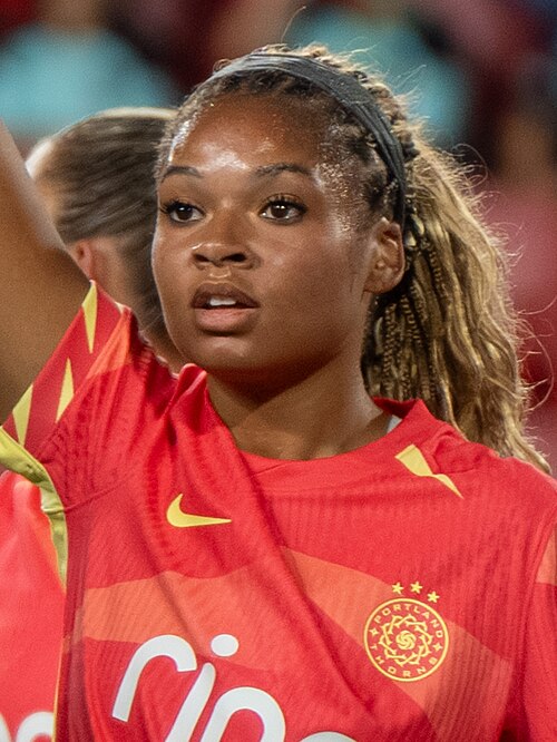 Isabella Obaze during Gotham FC vs Portland Thorns FC on 26 Sep 2025
