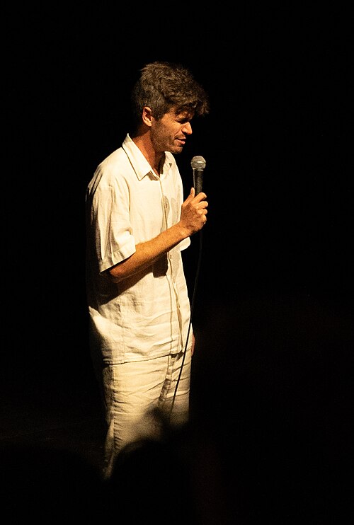 Ivo Graham, comedian, at the 2024 Edinburgh Festival Fringe in the show, Grand Designs.